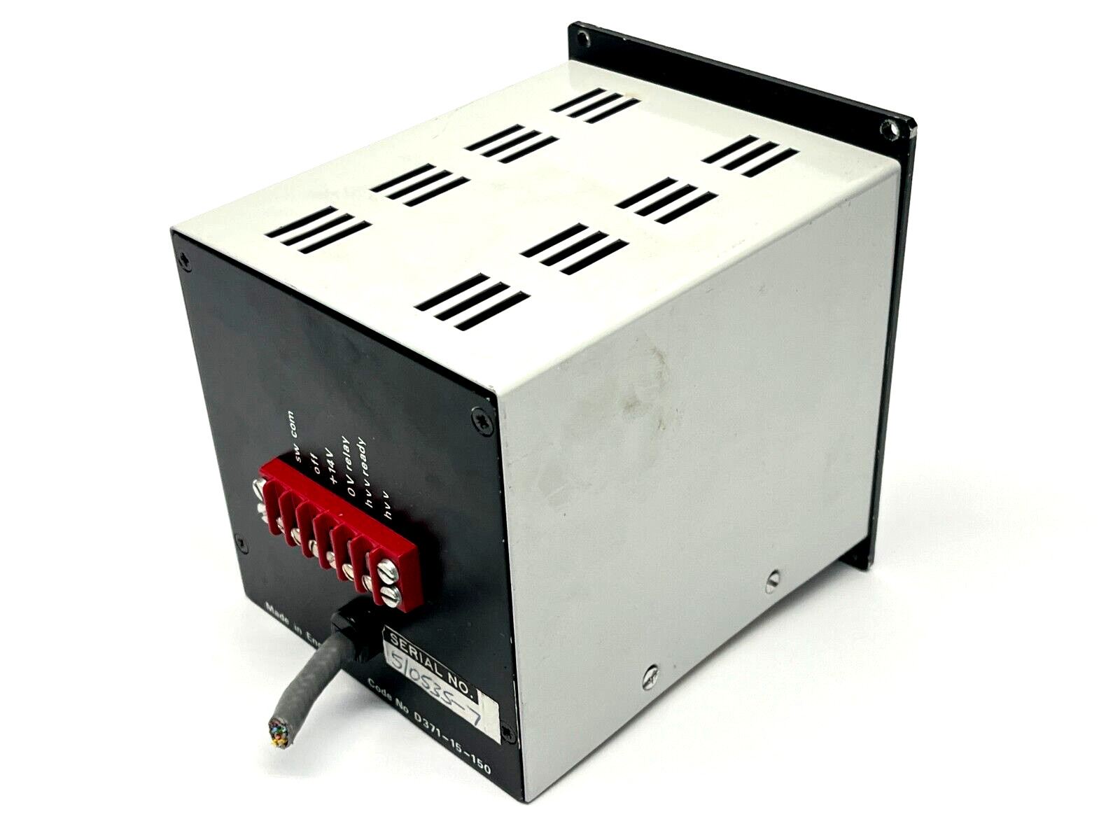 Edwards D371-15-150 Manual Override Module with Key