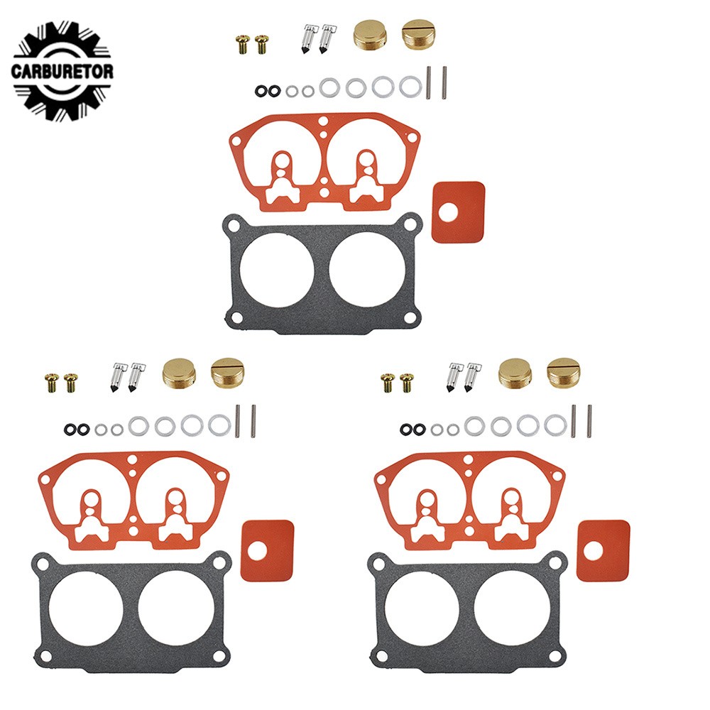 3 Pack Carburetor Rebuild Kit Carburetor Rebuild Kit For Yamaha 150 175 200 225