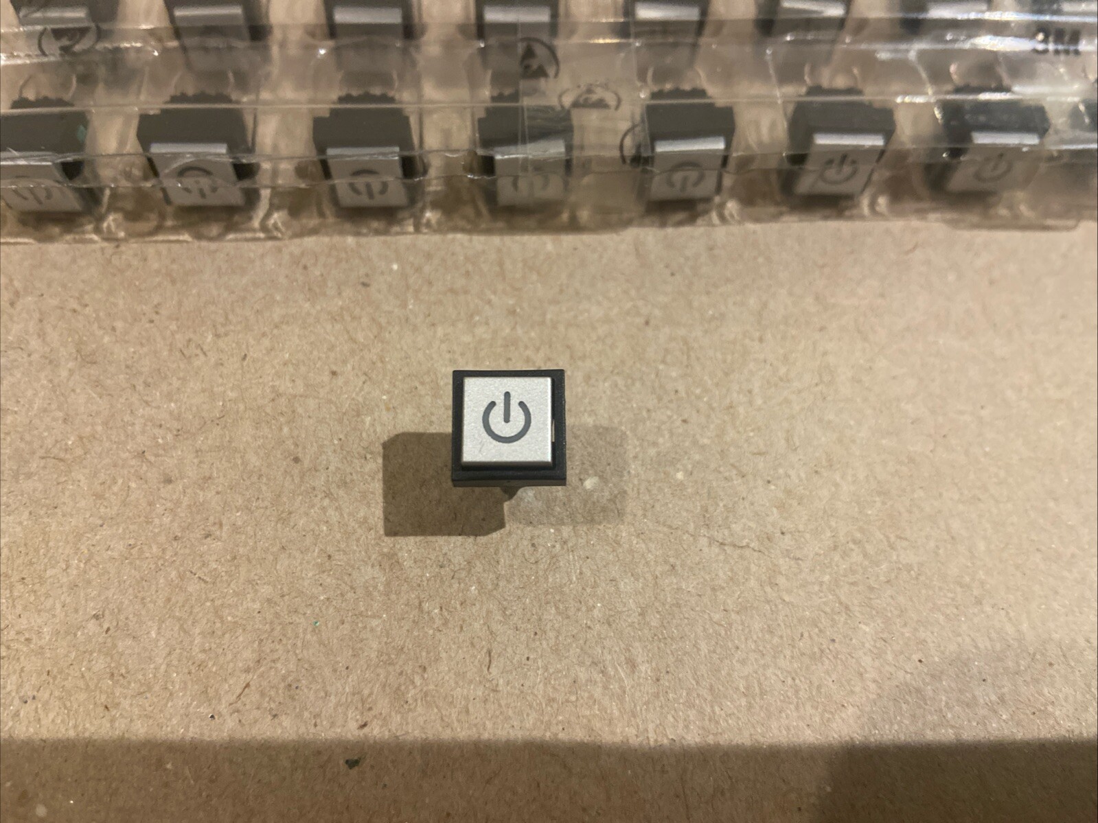 MOUSER ELECTRONICS 612-1220S1BBSG-POWER ILLUMINATED TACTILE …. LOT OF 22 (T5)