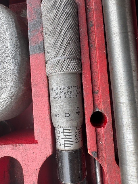 Vintage Van Norman / Starrett Catspaw Shoe Sizes For No. 777-S-4 Boring Bar Kit