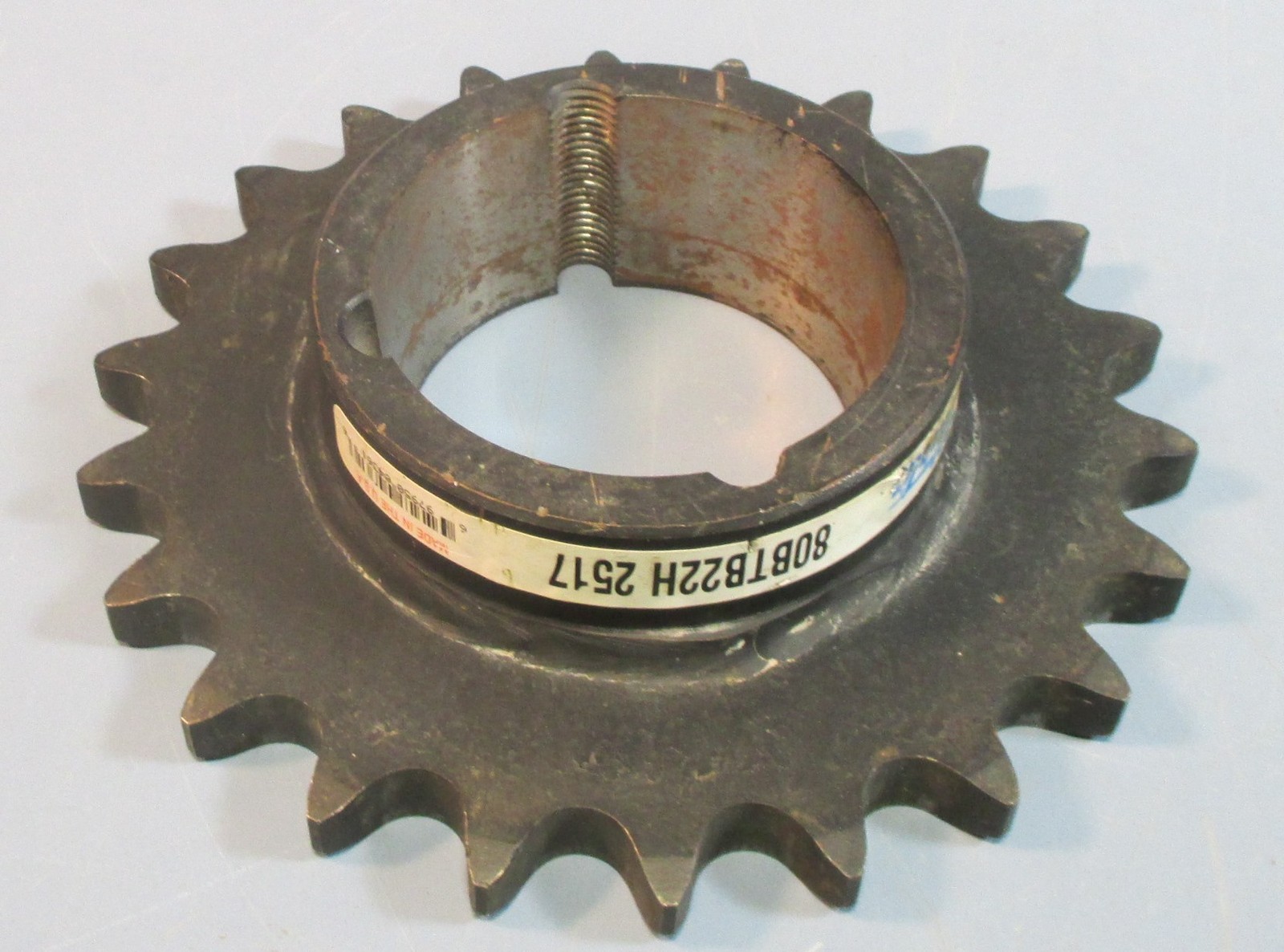 Martin 80BTB22H 2517 22 Tooth Single Row 1″ Pitch Taper Lock Sprocket NWOB