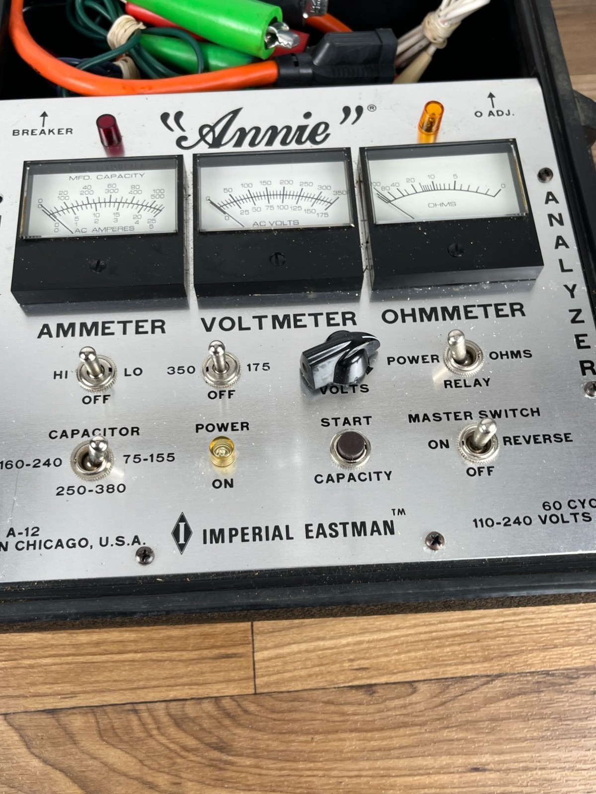Imperial Eastman Annie Model A-12 Hermetic Unit & Component Analyzer