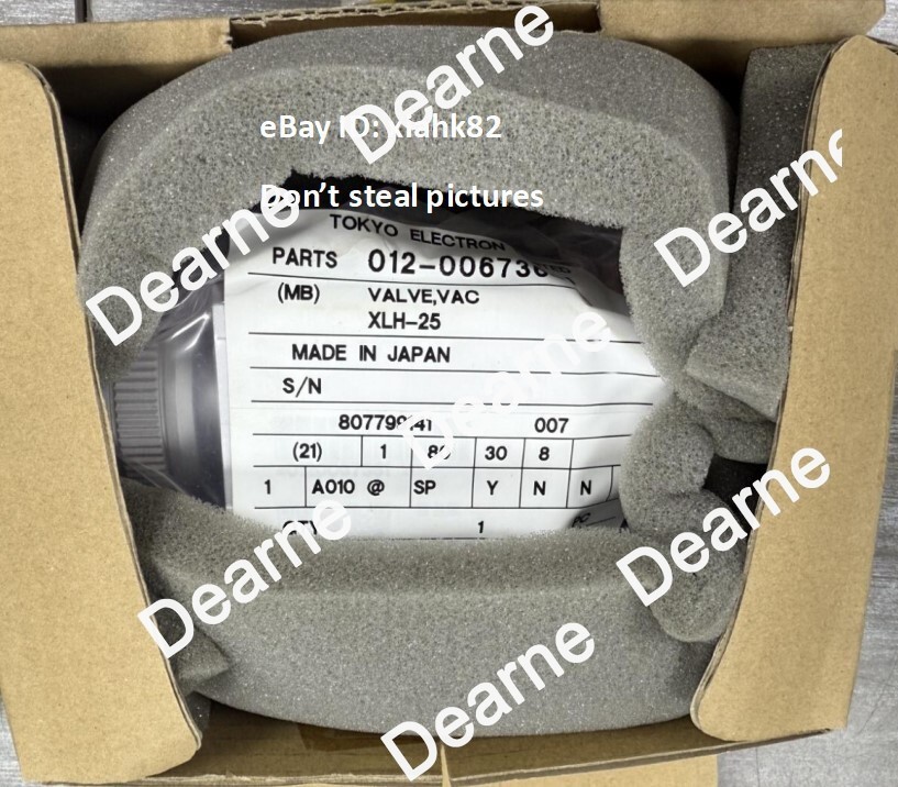 TEL TOKYO ELECTRON LIMITED 012-006736-1 VALVE,VAC XLH-25,NEW