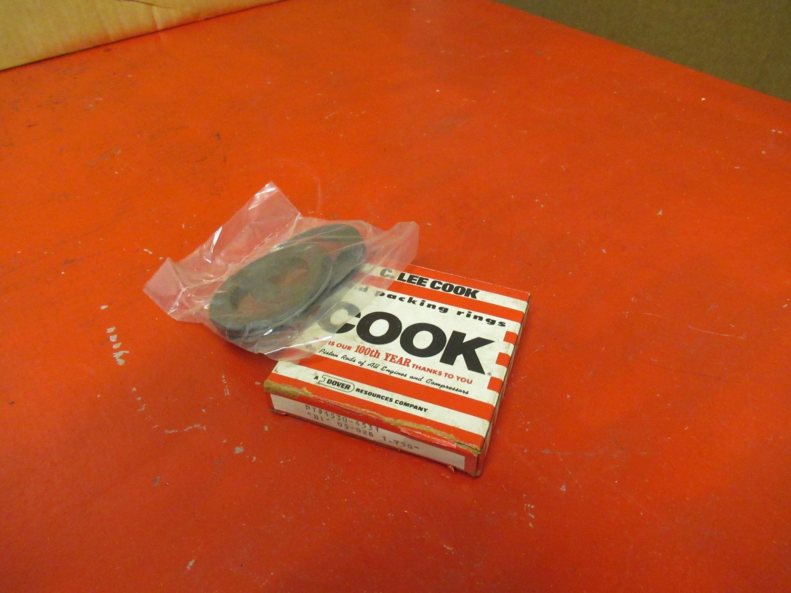 C. LEE COOK ROD PACKING RING 4530-4531 “BT” 05-026 1.750″ NEW IN BOX