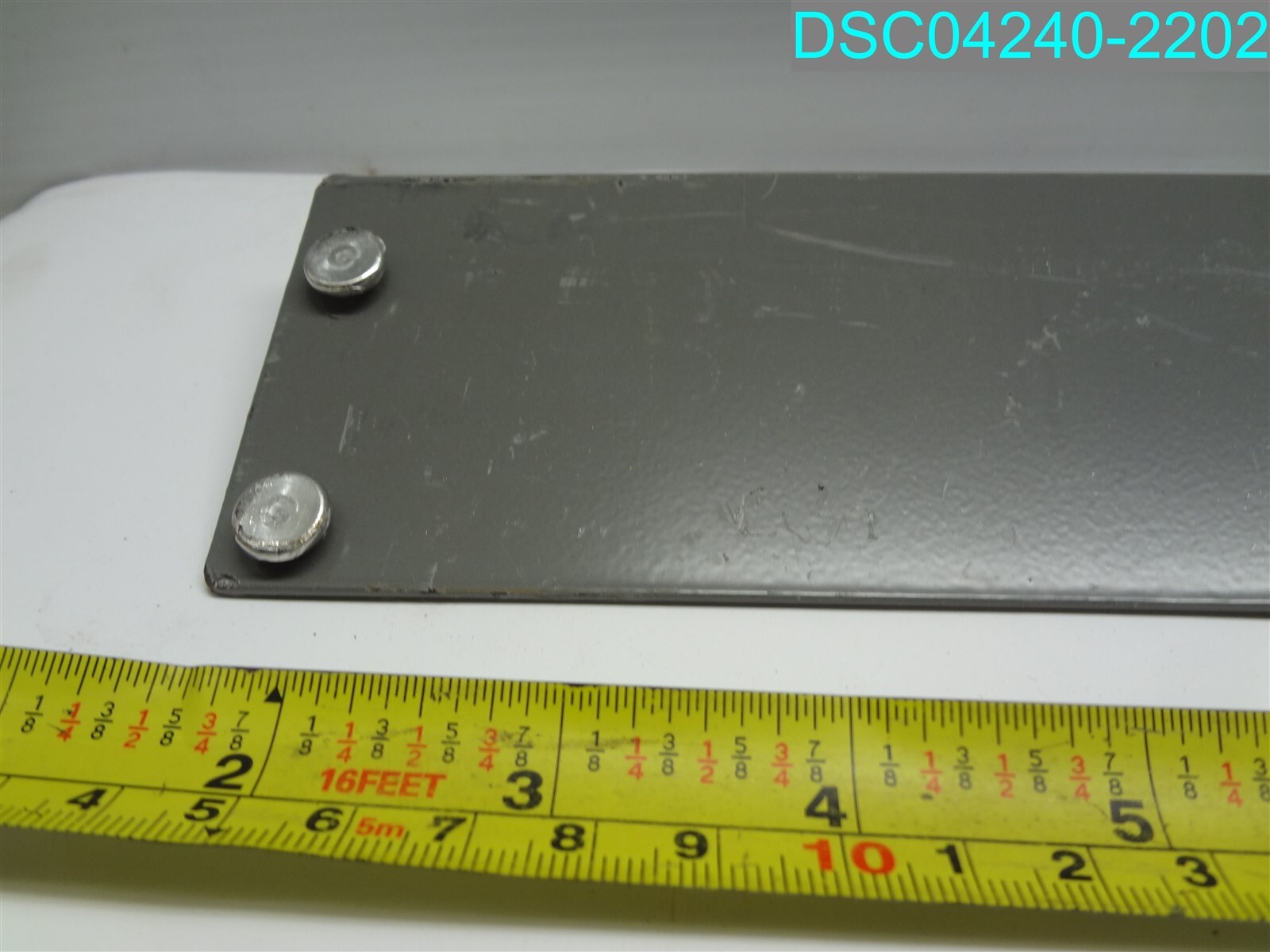 QTY=8: Global 47″ x 2-5/8″ X 1″ Gray Shelf Brackets