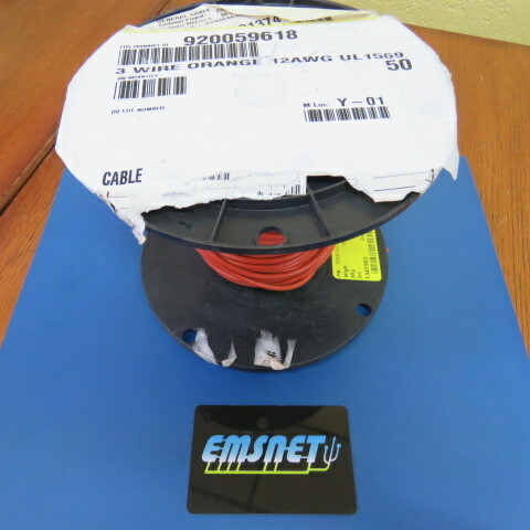 GENERIC 1569-12/65-3 Qty of 50 per Lot Hook-Up Wire, UL 1569, 12 AWG, 65 Strand
