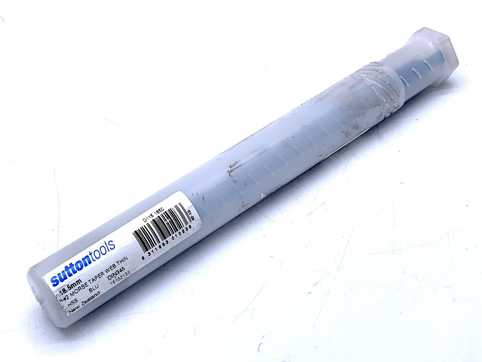 Sutton D115 18.5mm Number 2 Morse Taper Shank Drill Bit HSS D1151850