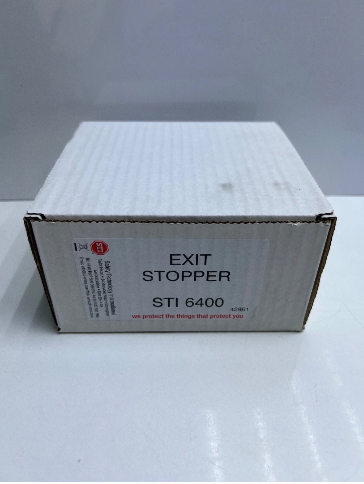 Safety Technology International, Inc. STI-6400 Exit Stopper