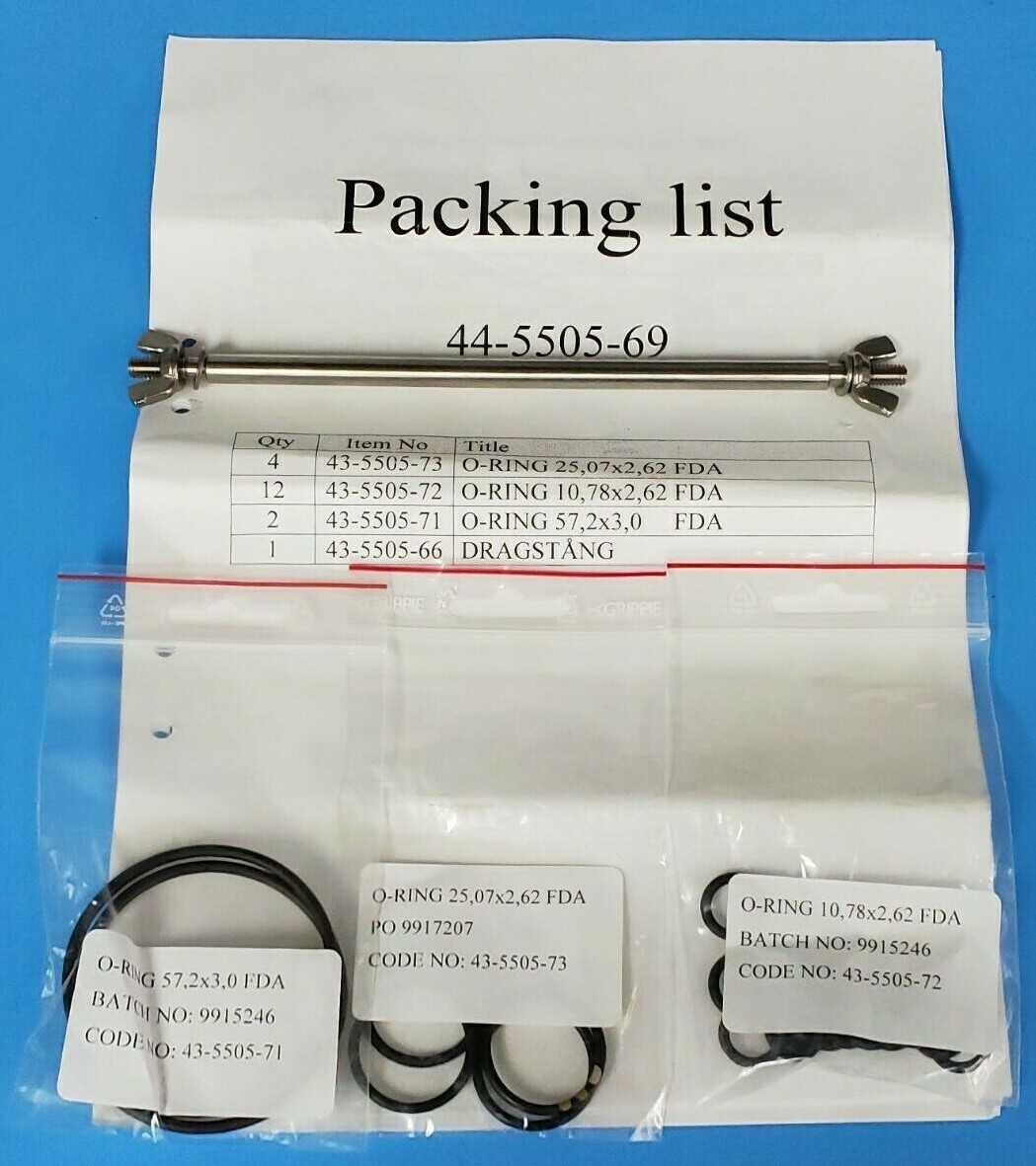 NEW GE HEALTHCARE 44-5505-69 O-RING KIT CM-C EPDM 44550569 (INCOMPLETE)