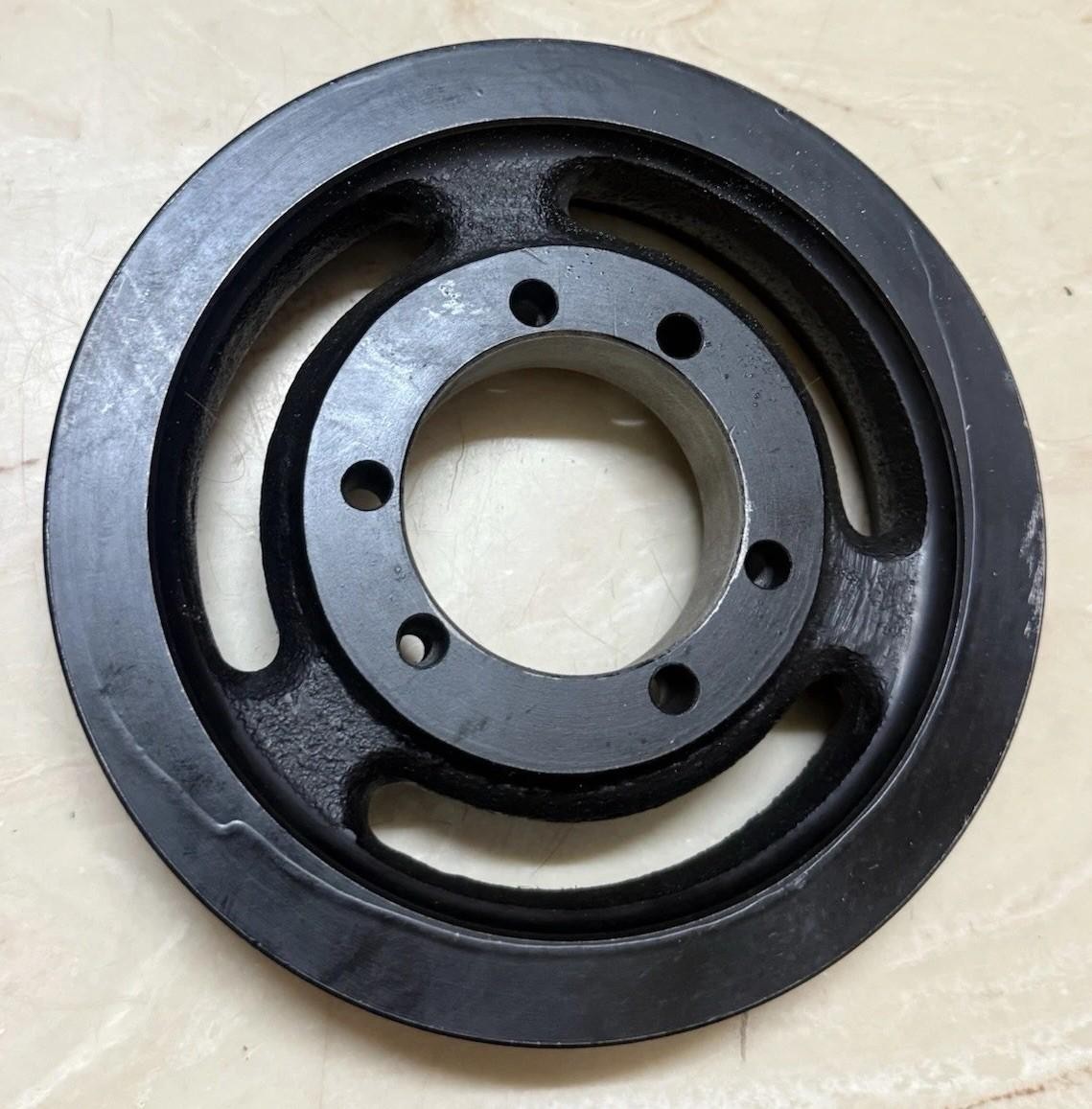 Maurey variable pitch 4 -groove cast iron sheave pulley, model 43V8.0SK