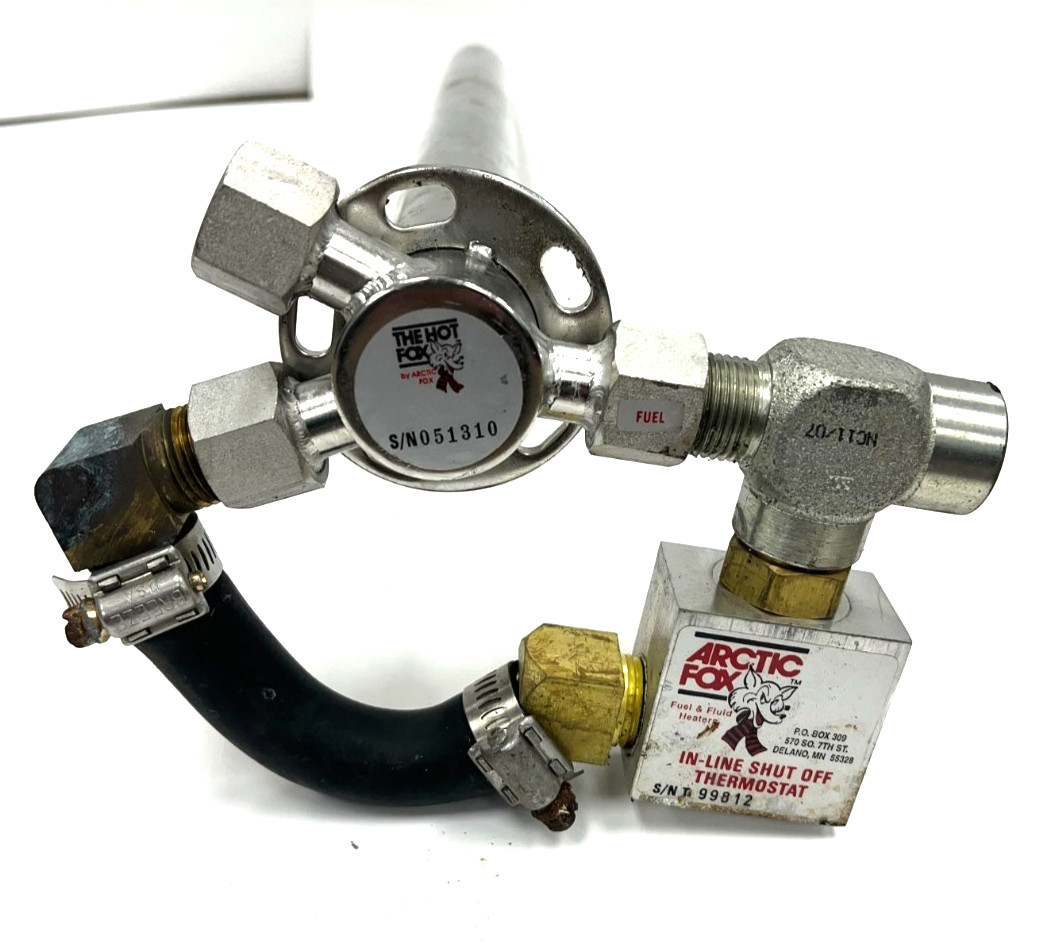 ARCTIC FOX 051310 & 99812 COOLANT HEATED FUEL PICK UP STANLESS STEEL