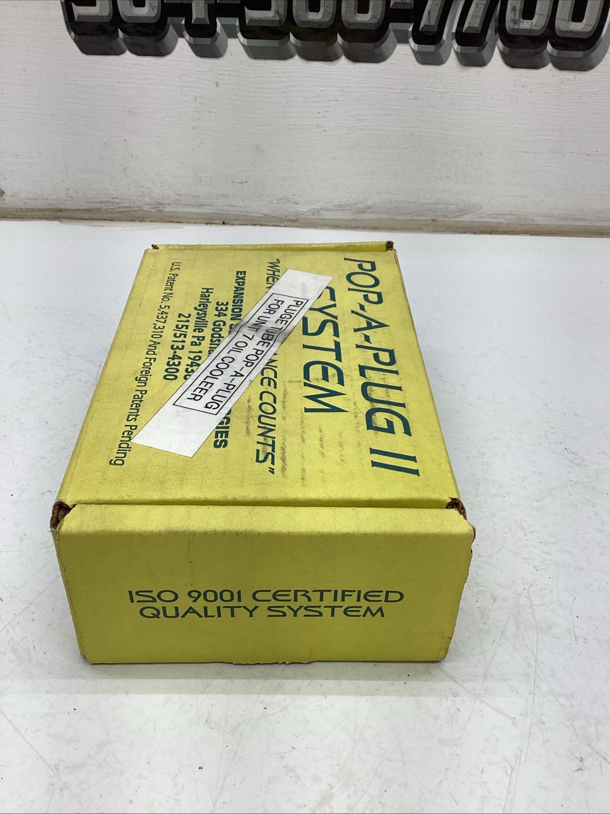 EST Group Inc Pop-A-Plug II Kit P2-560-S NIB Sealed