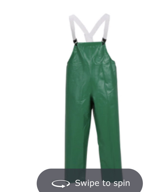 Tingley O41008.2X.02 Safety Flex PVC Overalls Flame Chemical Water Resistant 2XL