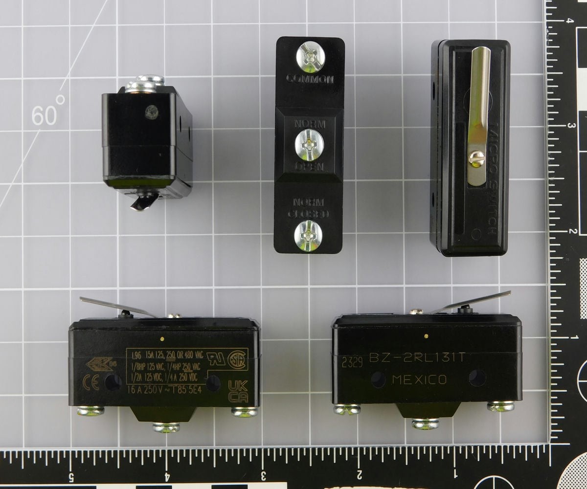 Lot of 7 HONEYWELL BZ-2RL131T Basic / Snap Action Switches LARGE BASICS X115201
