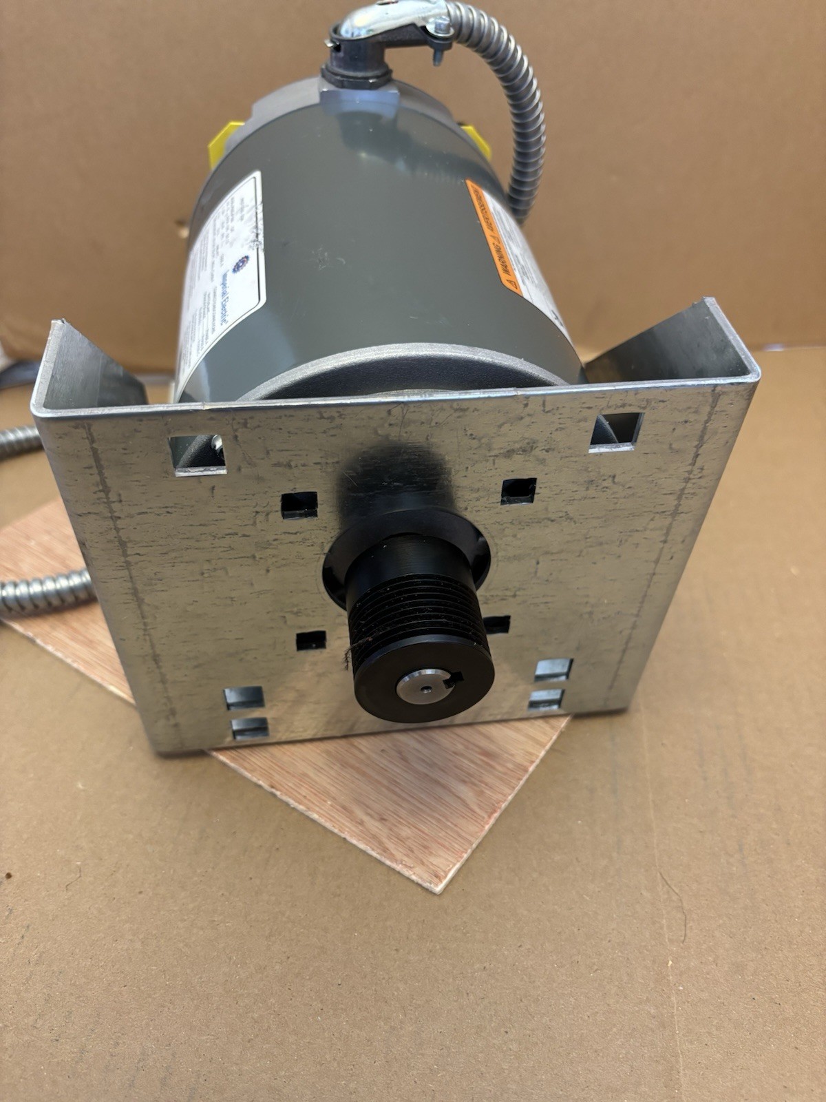 IMPERIAL ELECTRIC P055DJP1668 MOTOR 1/2-HP 1140-RPM 120V 3-PHASE Y89S-6-143-001