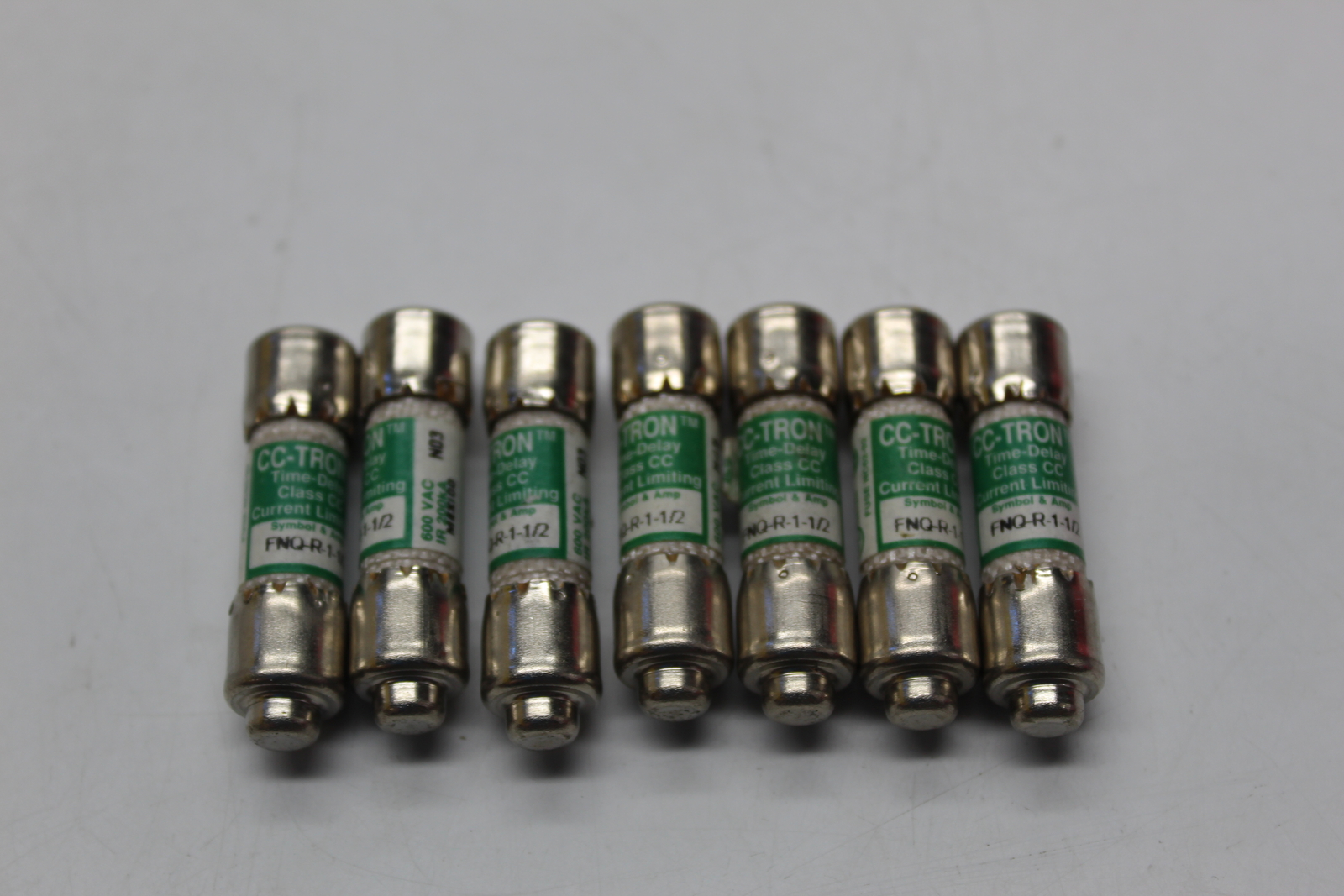 CC TRON FNQ-R-1-1/2 FUSE LOT OF 7 NSNP