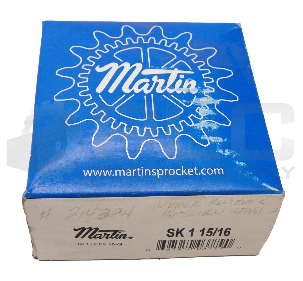 SEALED NEW MARTIN SK 1 15/16 QD BUSHING 1-15/16″ BORE