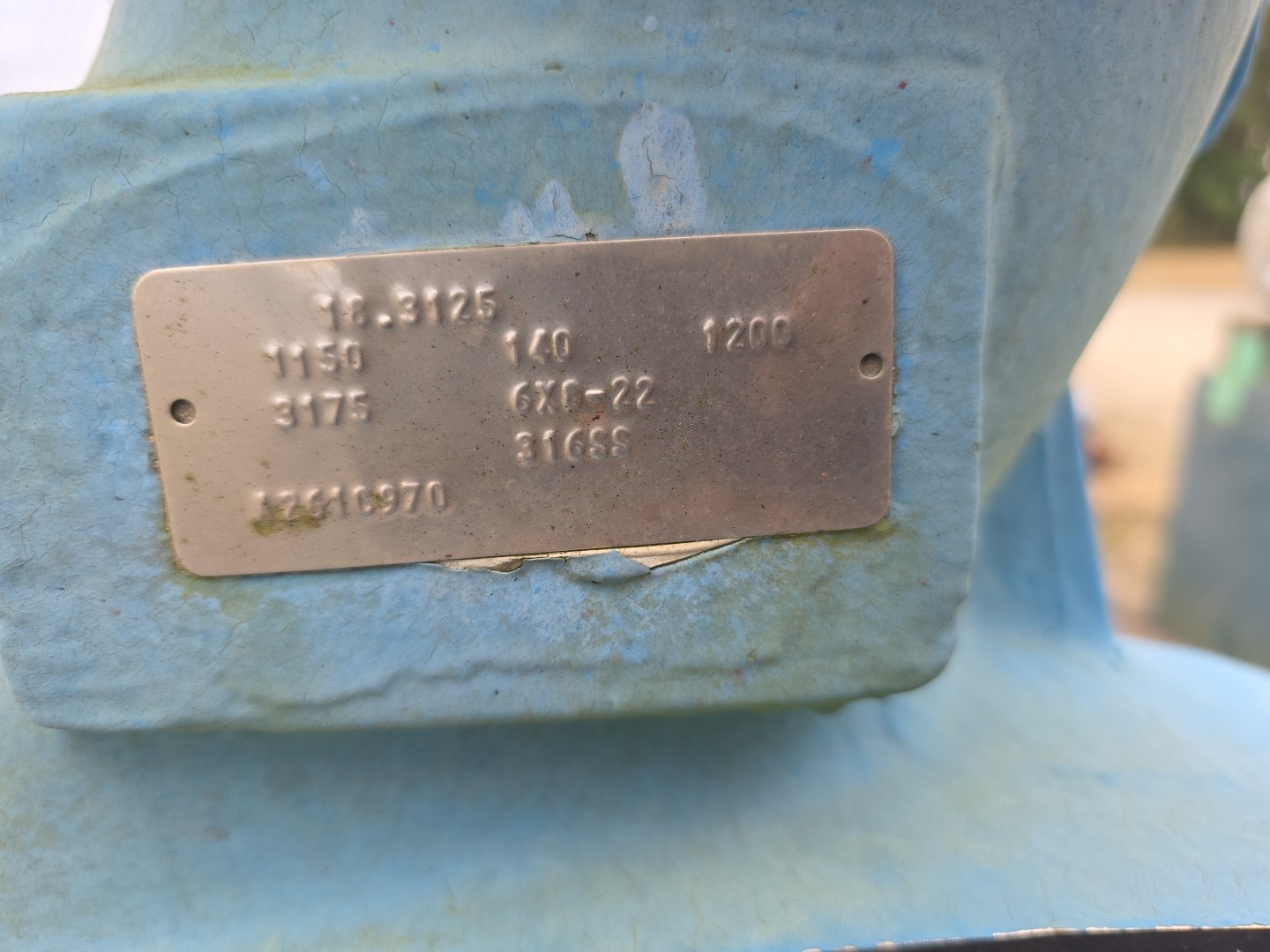 6×8-22 Goulds 3175 Pump 316SS With 150hp Siemens Motor