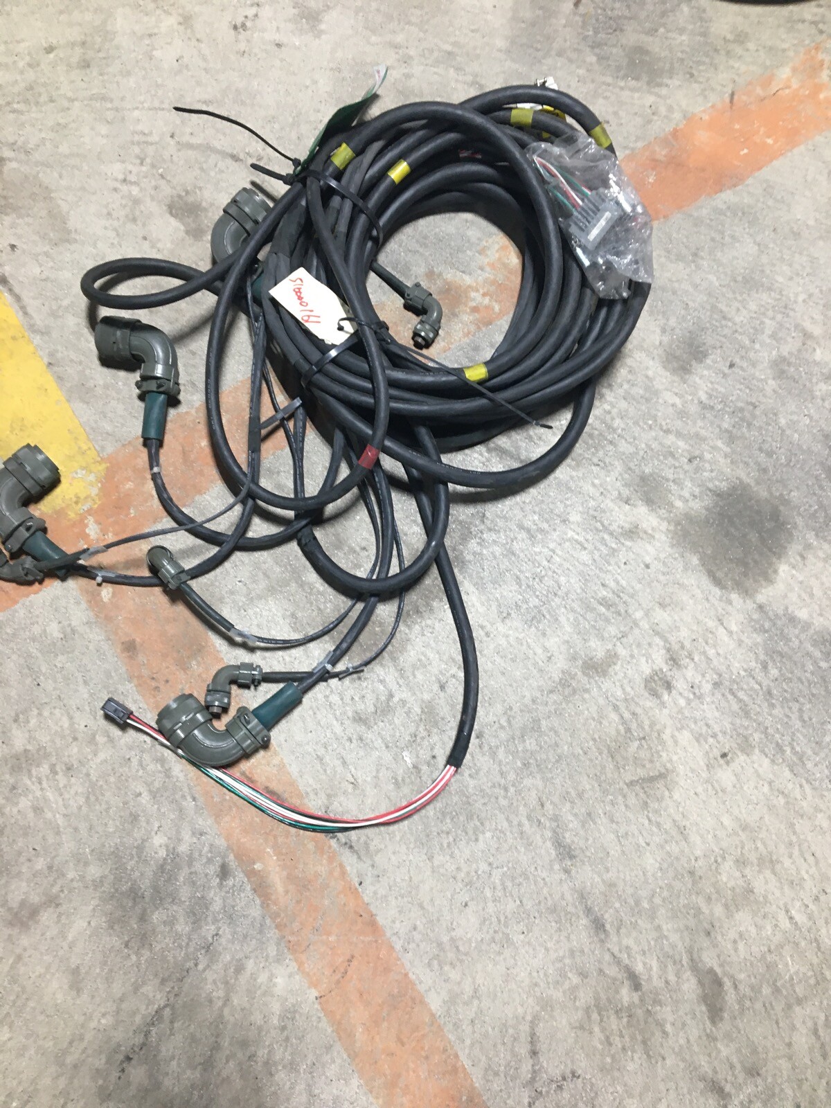 FANUC ROBOTICS A660-4033-T313 K132 J1-J5 POWER CABLE, ROBOT-420I
