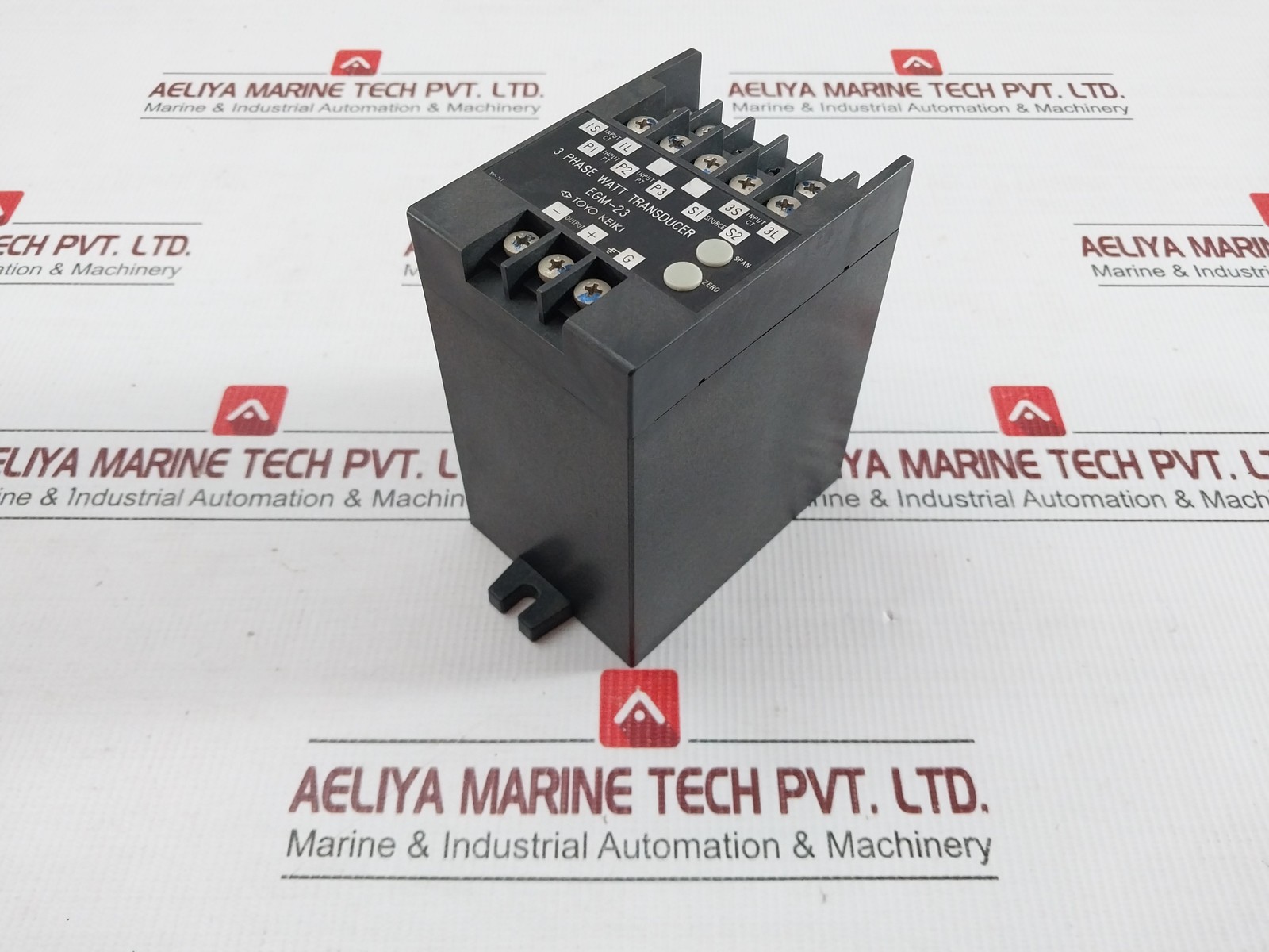 Toyo Keiki EGM-23 3-Phase Watt Transducer 110V AC 50/60 Hz