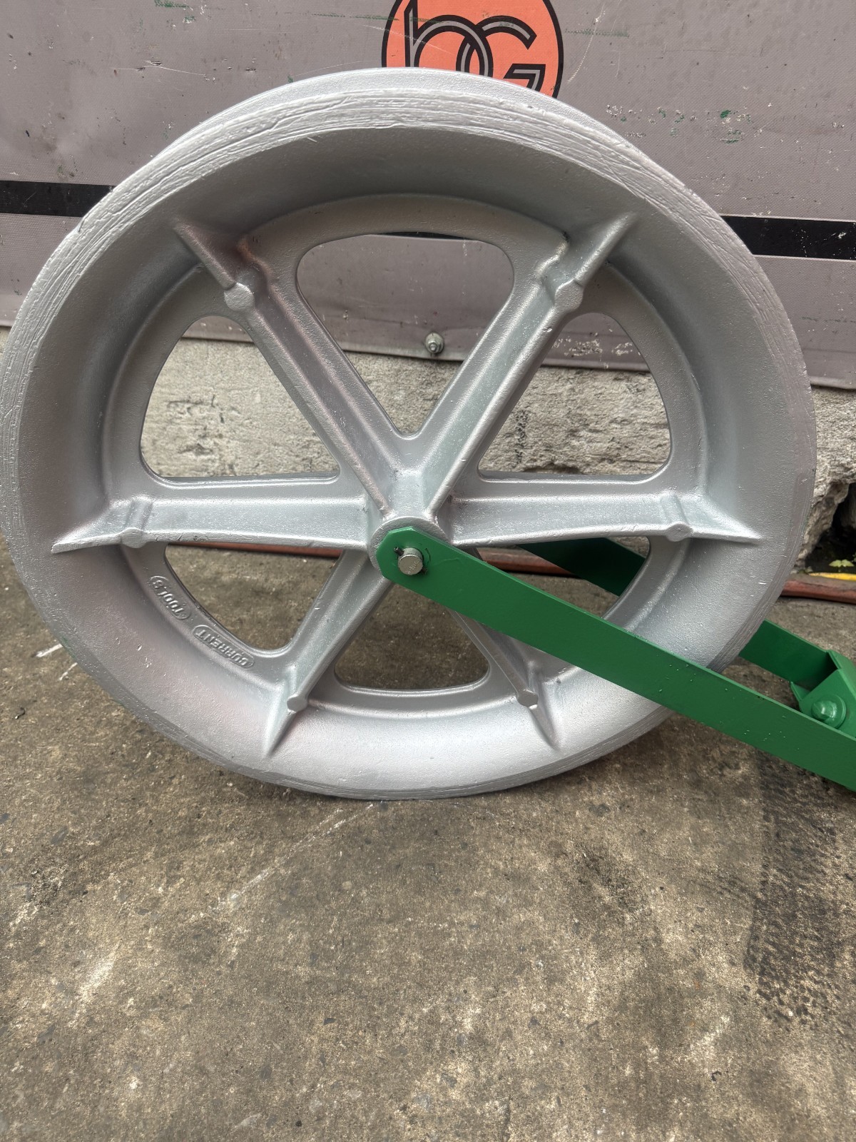Greenlee 24 inch 4000lbs Sheave Cable Puller Tugger. Works Fine. 6/10 #4