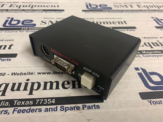Lot of (2) Microscan RS232 Conversion Box – ADP-232 – 99-510007-01 w/Warranty