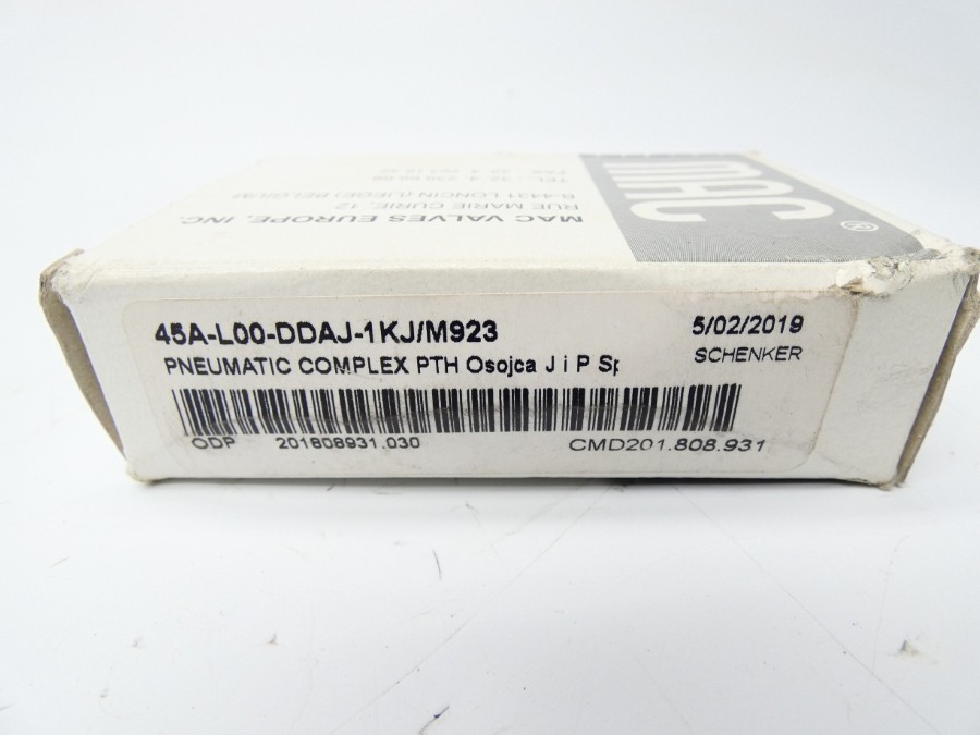 MAC 45A-L00-DDAJ-1KJ/M923 24VDC 70-120PSI NSMP
