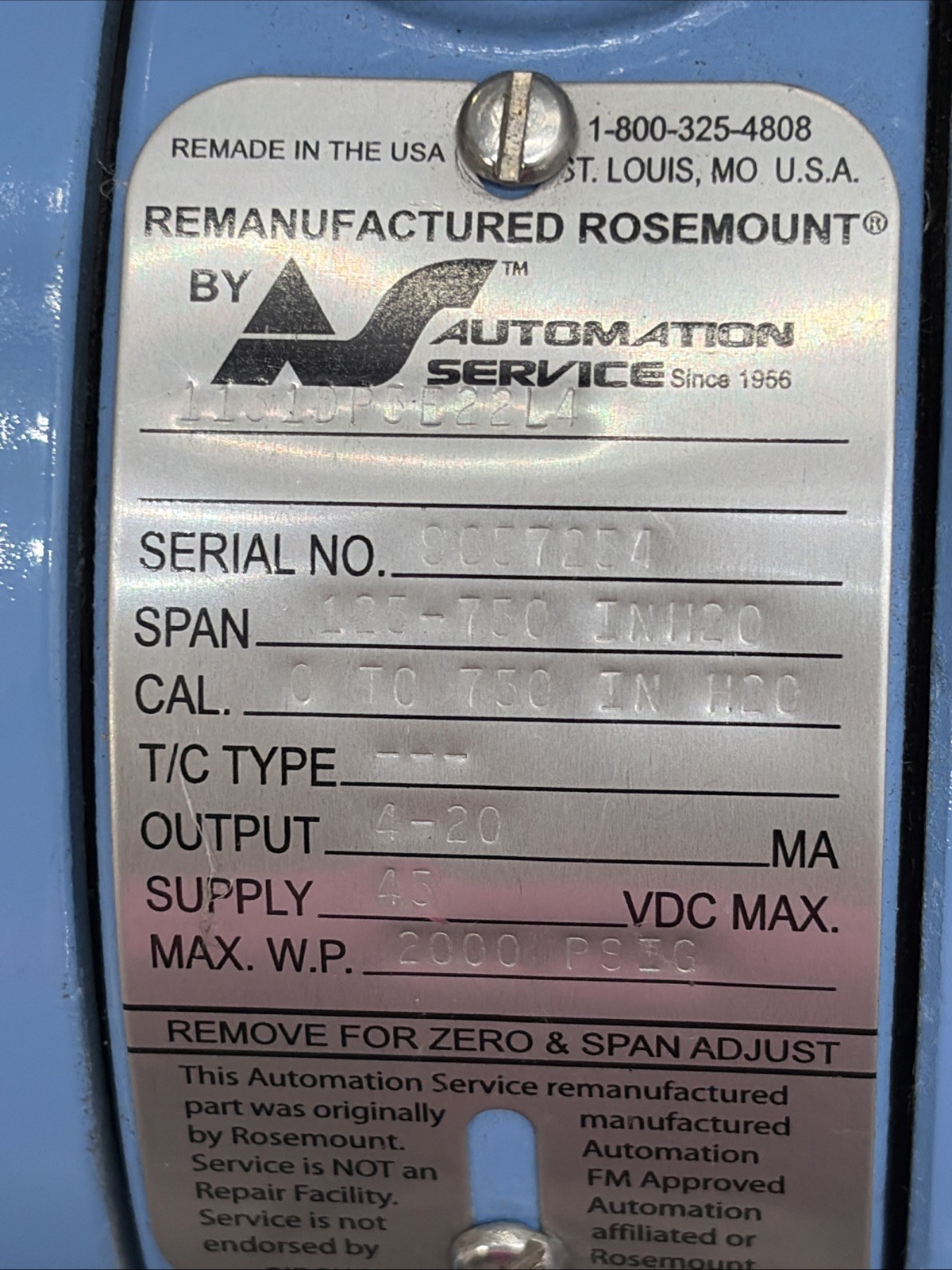 Remanufactured ROSEMOUNT Smart Transmitter Used Fast 🇺🇸 Shipping + Warranty