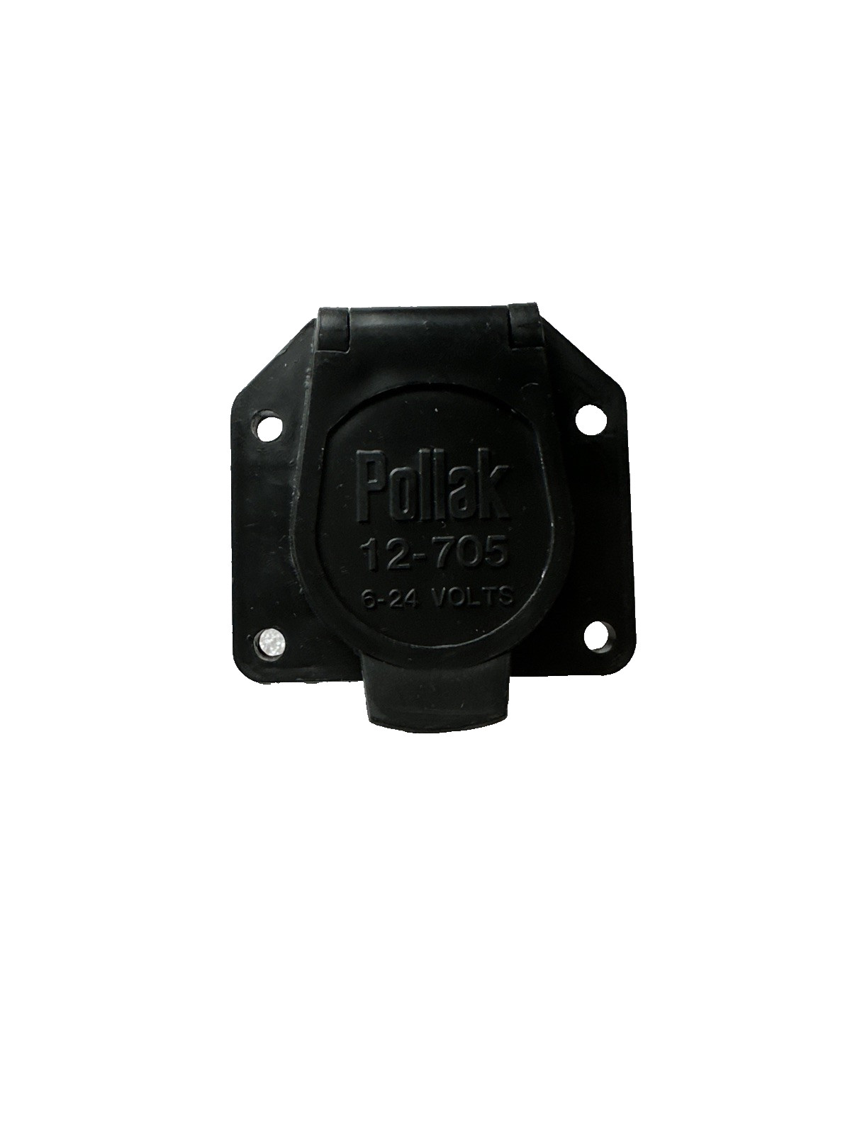 12-705 REPLACEMENT 7-WAY RV TRAILER CONNECTOR SOCKET – VEHICLE END, 6-12V