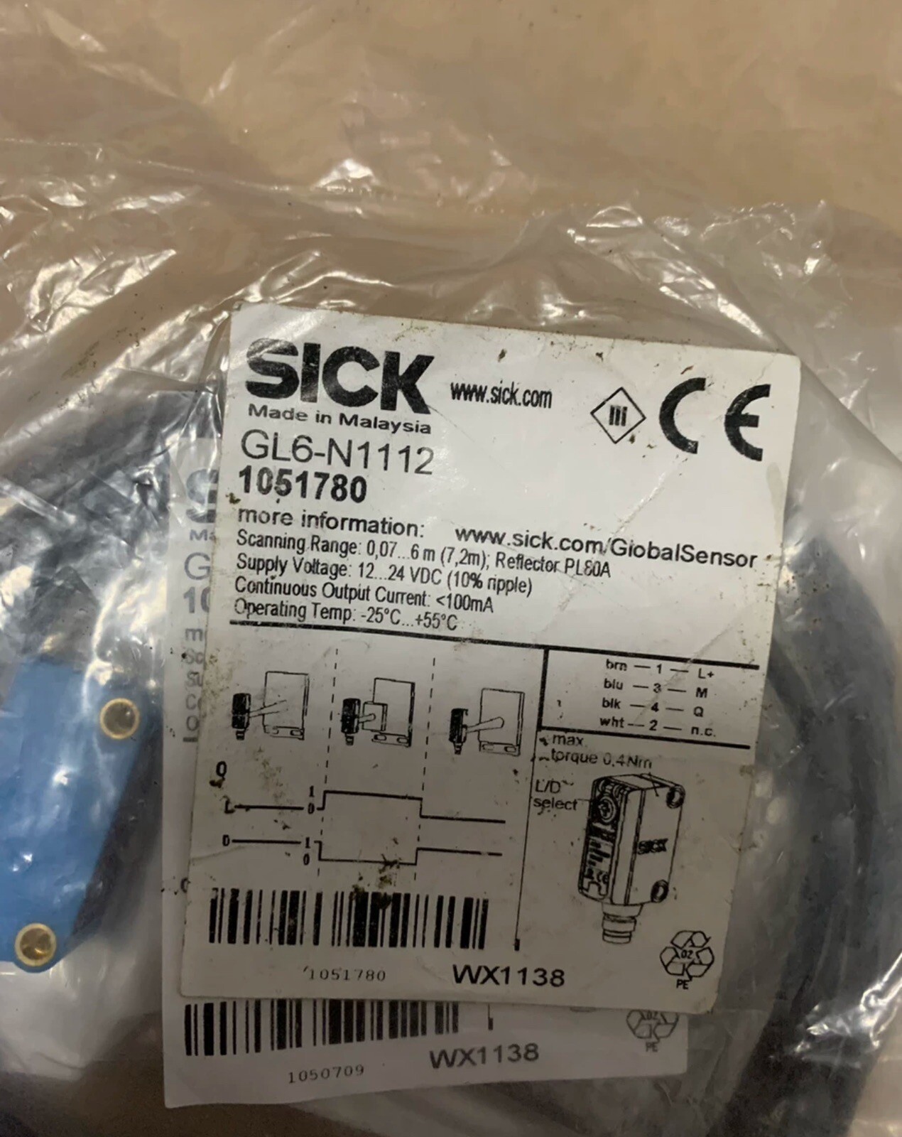 1051780 GL6-N1112 Sick