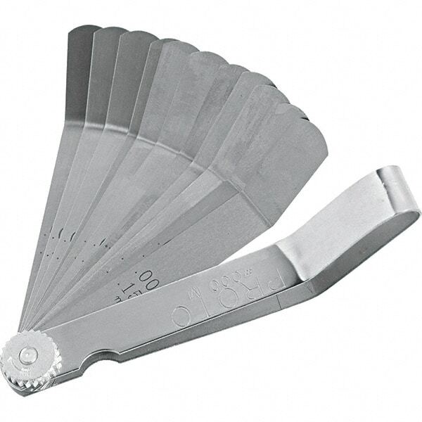 Stanley J000M 11 BLADE BENT FEELER Feeler Gage Sets
