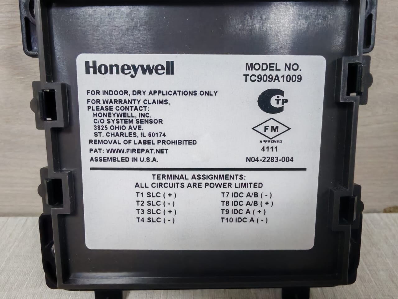 Honeywell TC909A1009 Monitor Module with Eclipse Technology