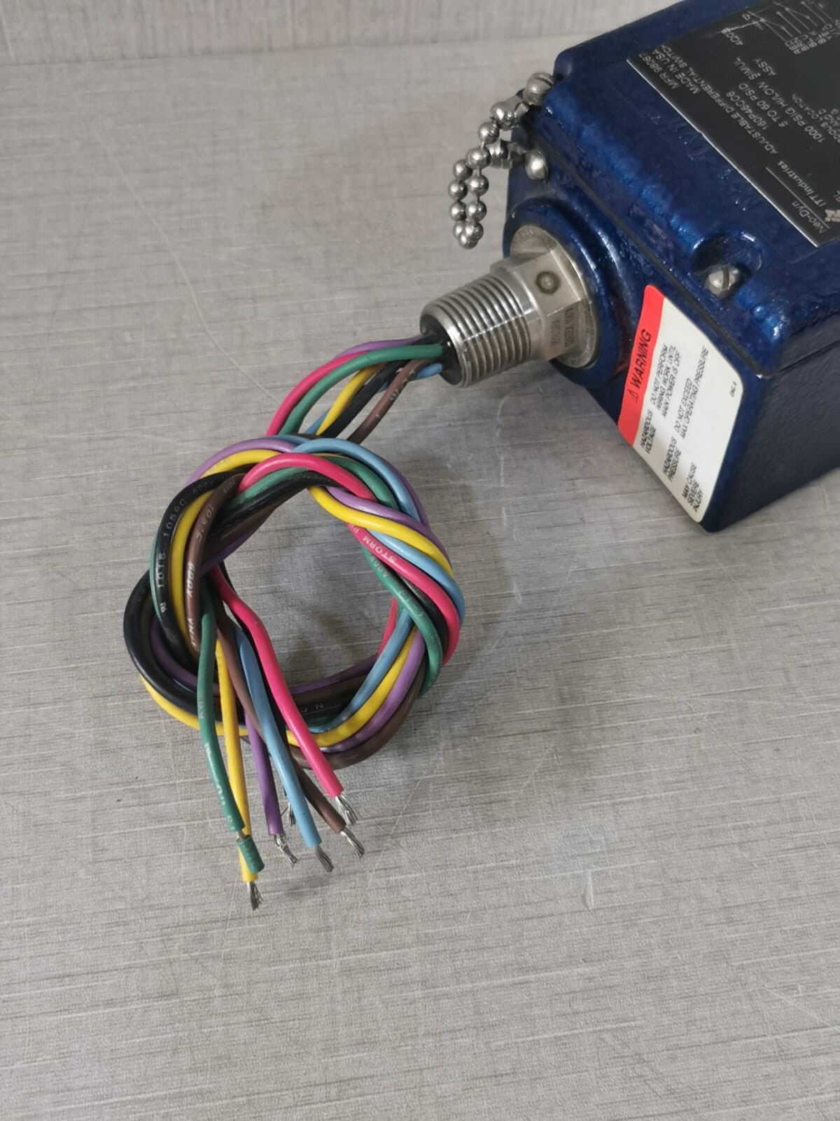 NEO-DYN 160P46CC6 Adjustable Differential Switch ~ 5 TO 60 PSID