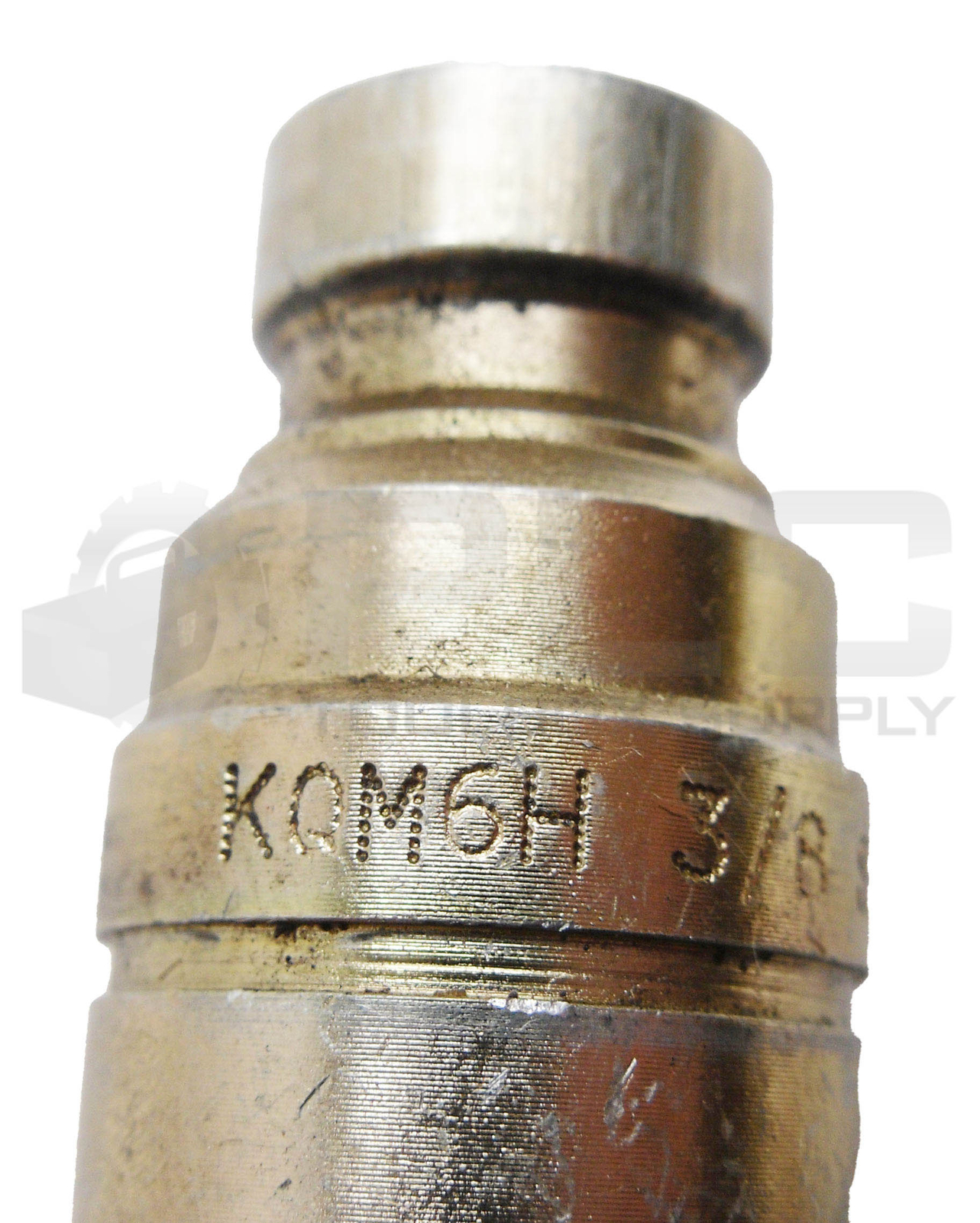 LOT OF 3 KQM6H FLAT FACE COUPLER 3/8″ SAE-C06