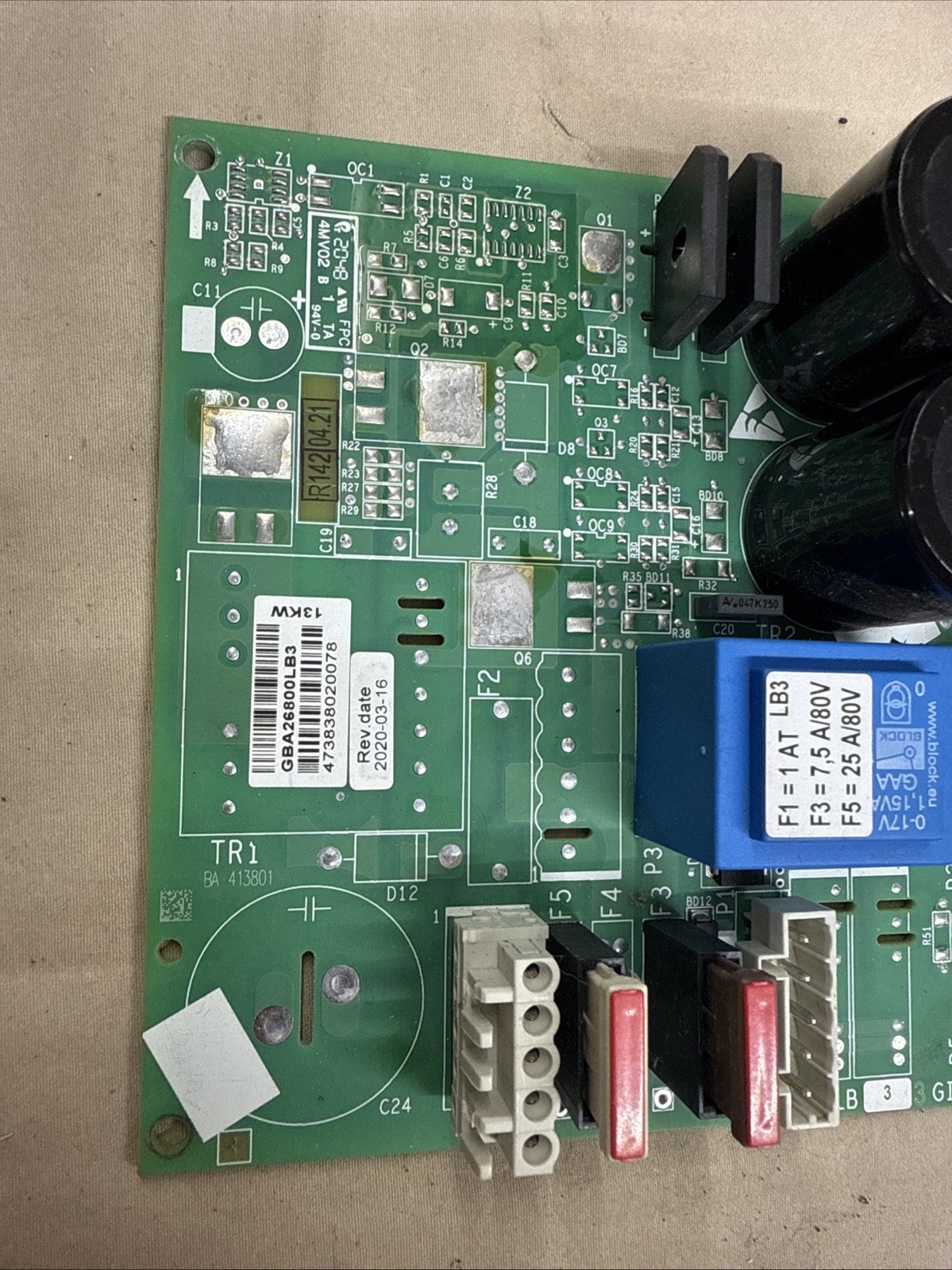 OTIS AUTOMATIC RECOVERY UNIT GBA26800LB3