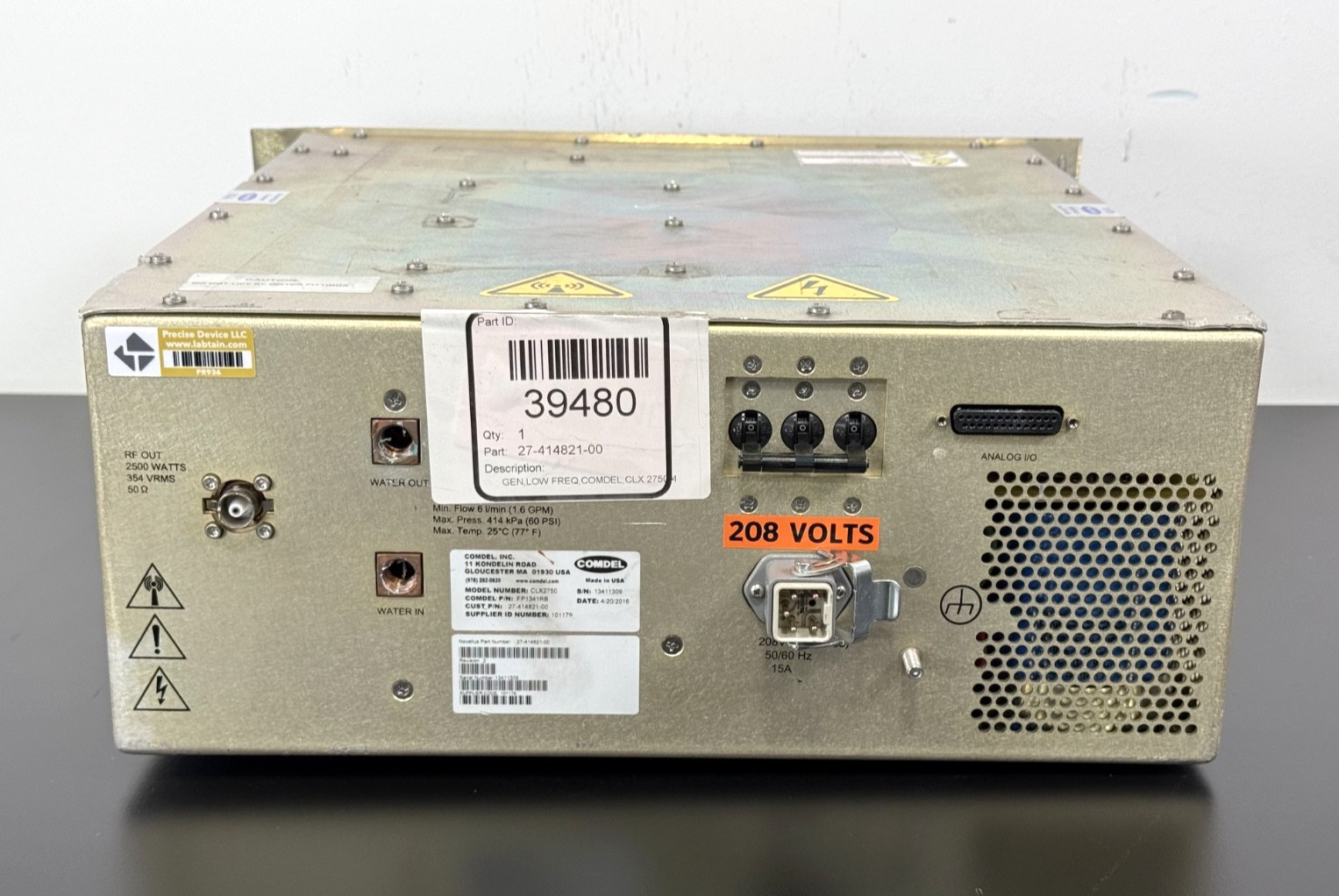 COMDEL CLX-2750 LF Generator