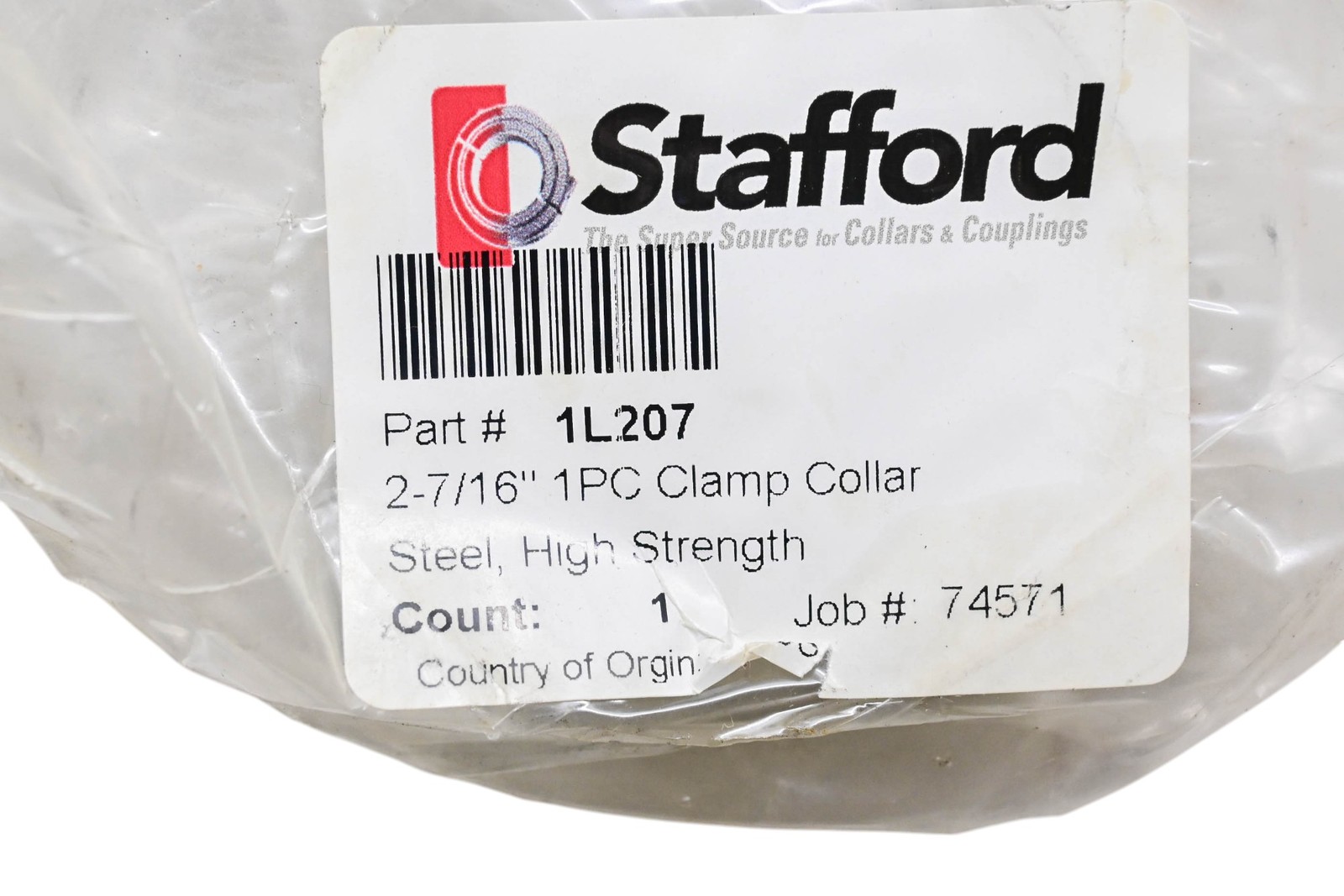 Stafford 1L207 2-7/16″ Clamp Collar NOS