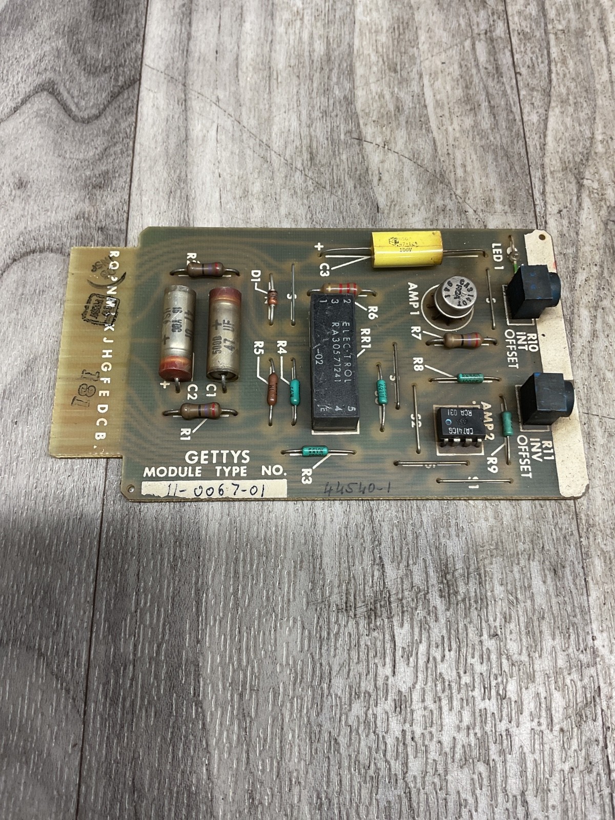 Gettys Control Boards 11-0067-102 *FREE SHIPPING* #4066C49