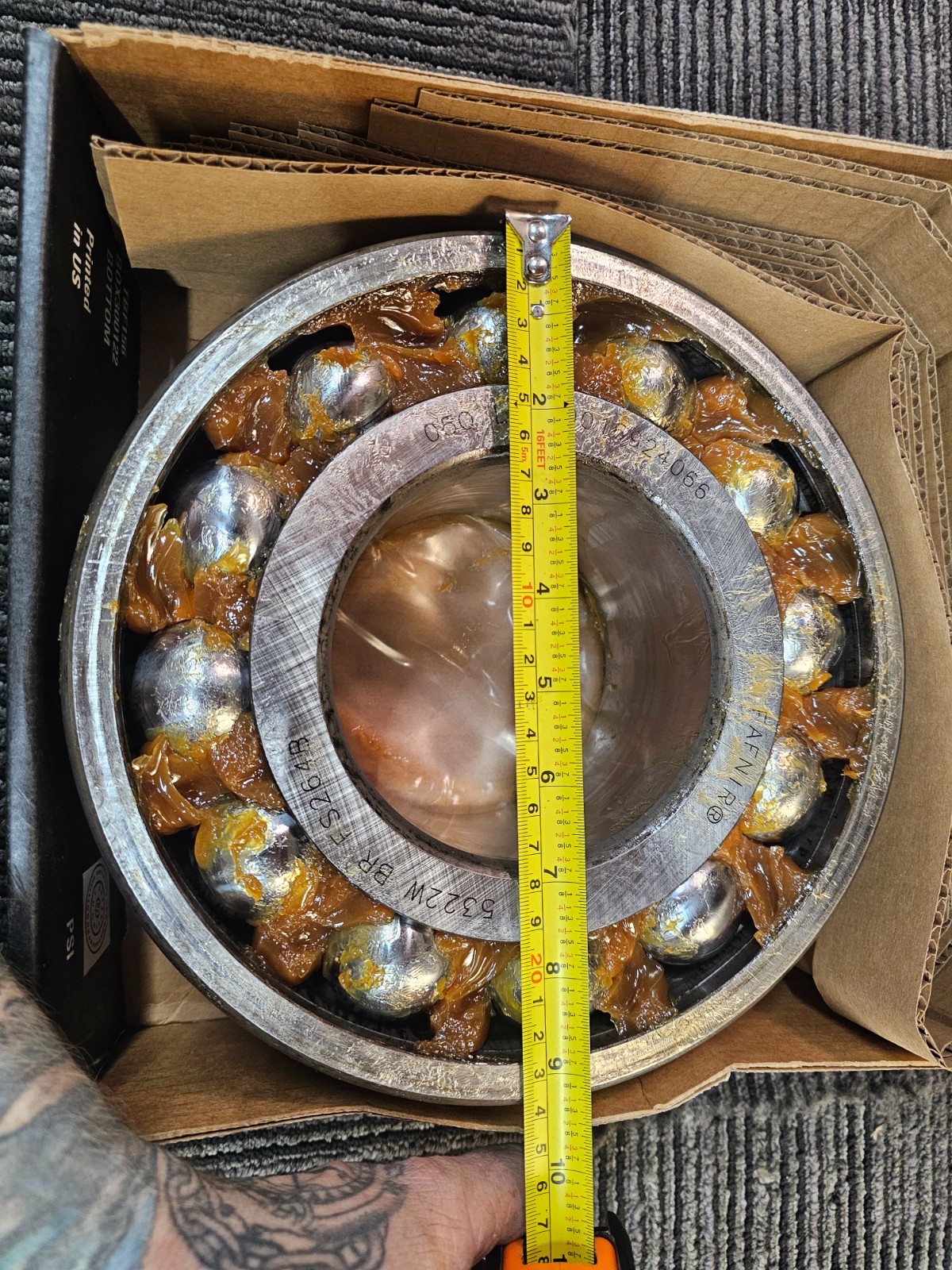 Timken Fafnir 5322WBRFS264B Medium Duty Angular Contact Ball Bearing 110 mm Bore