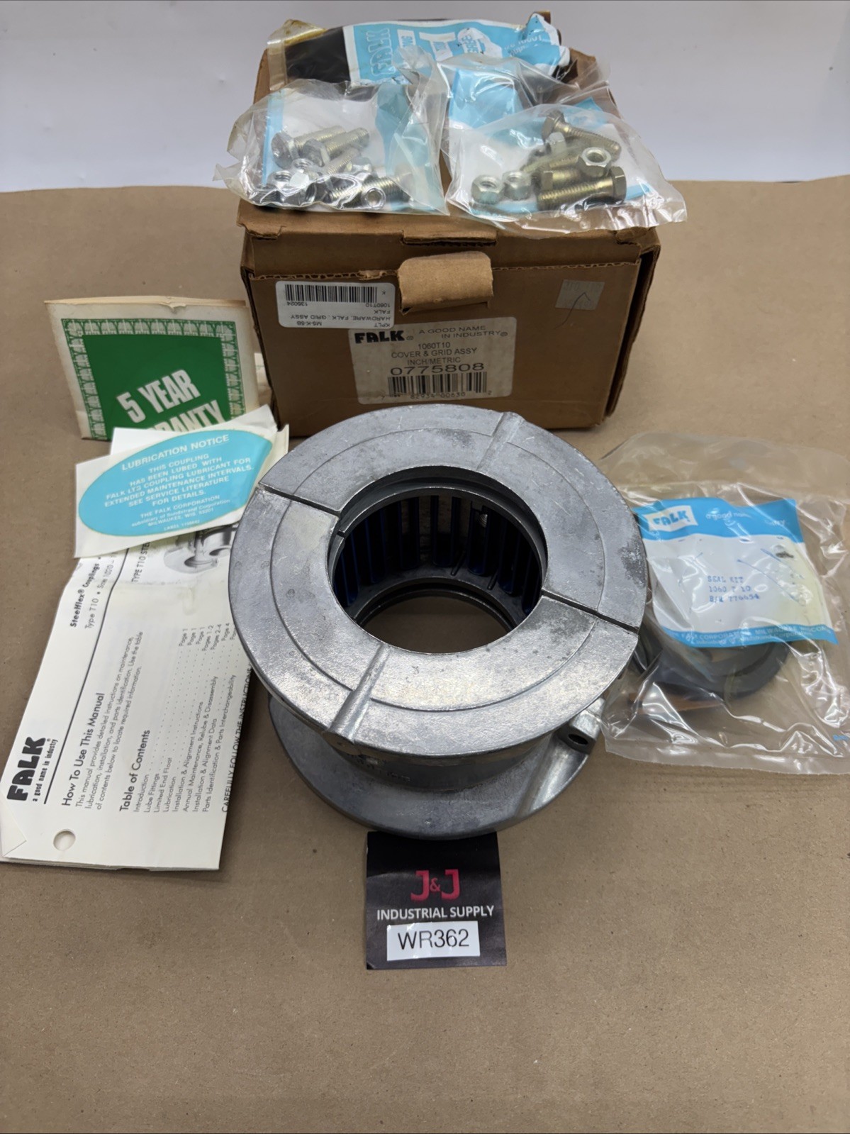 Falk Rexnord 1060T10 Steelflex Coupling Cover Grid Assembly 0775808 NIB