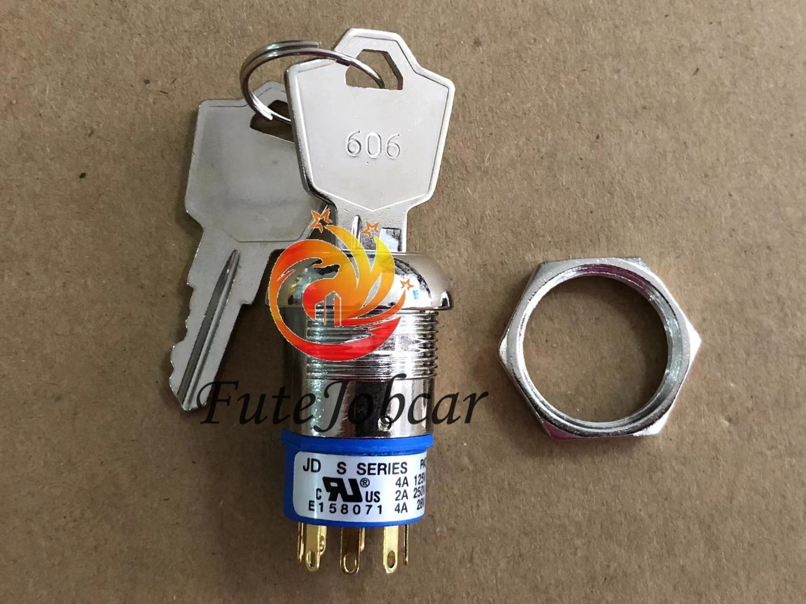 1PCS NEW E158071 For JD S SERIES PAT Three-position Key Switch