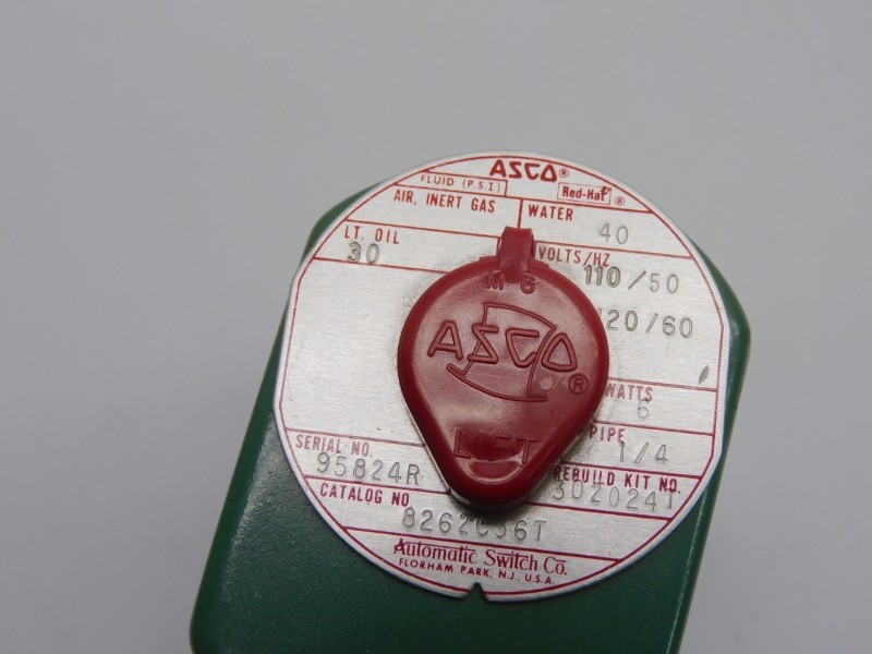 ASCO 8262C36T 110/120V 30-40PSI 1/4″ NSNP