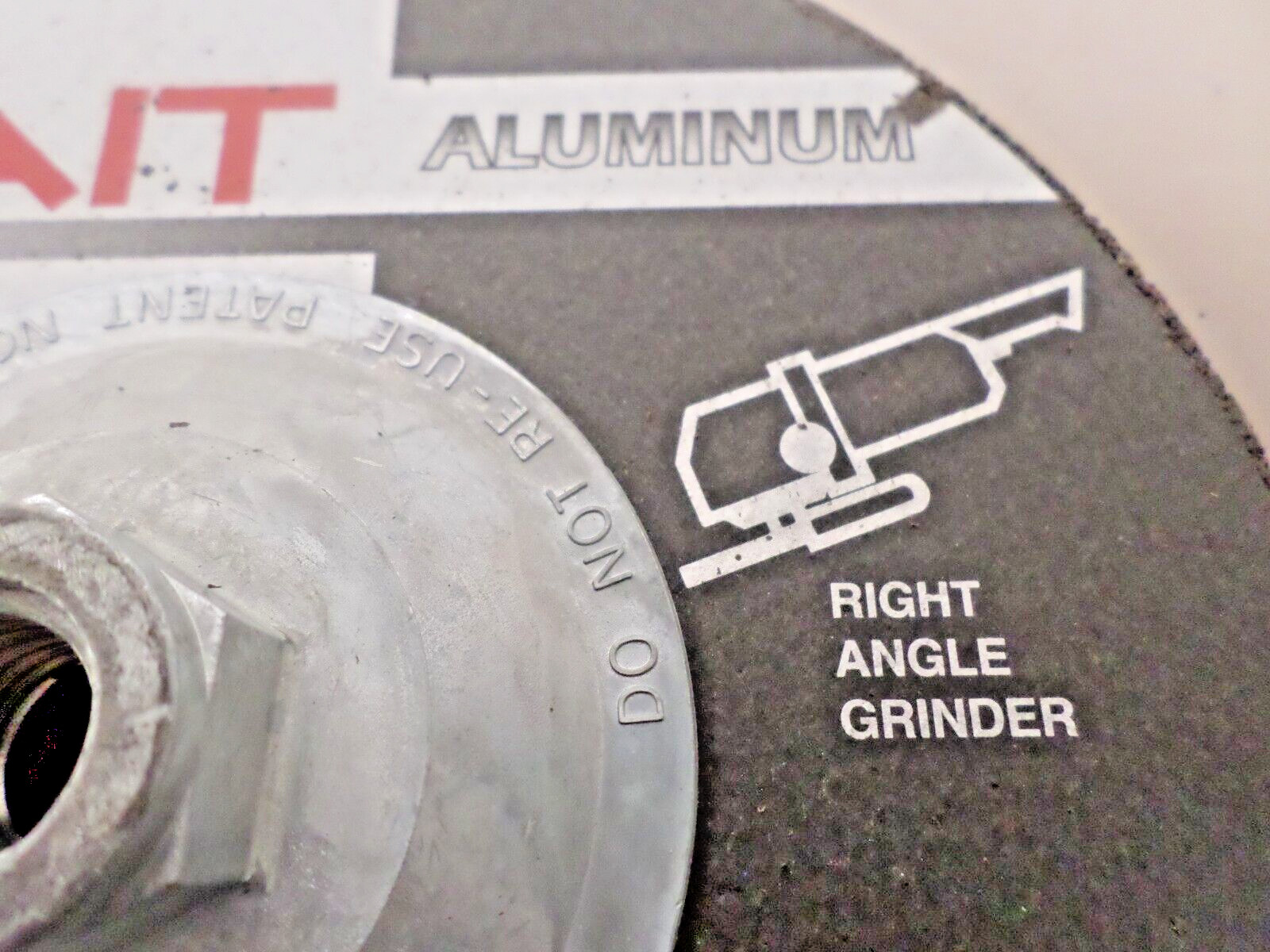 Lot of 2 – SAIT 20088 A46N-BF 7 x 1/4 Type 27 Depressed Center Grinding Wheels