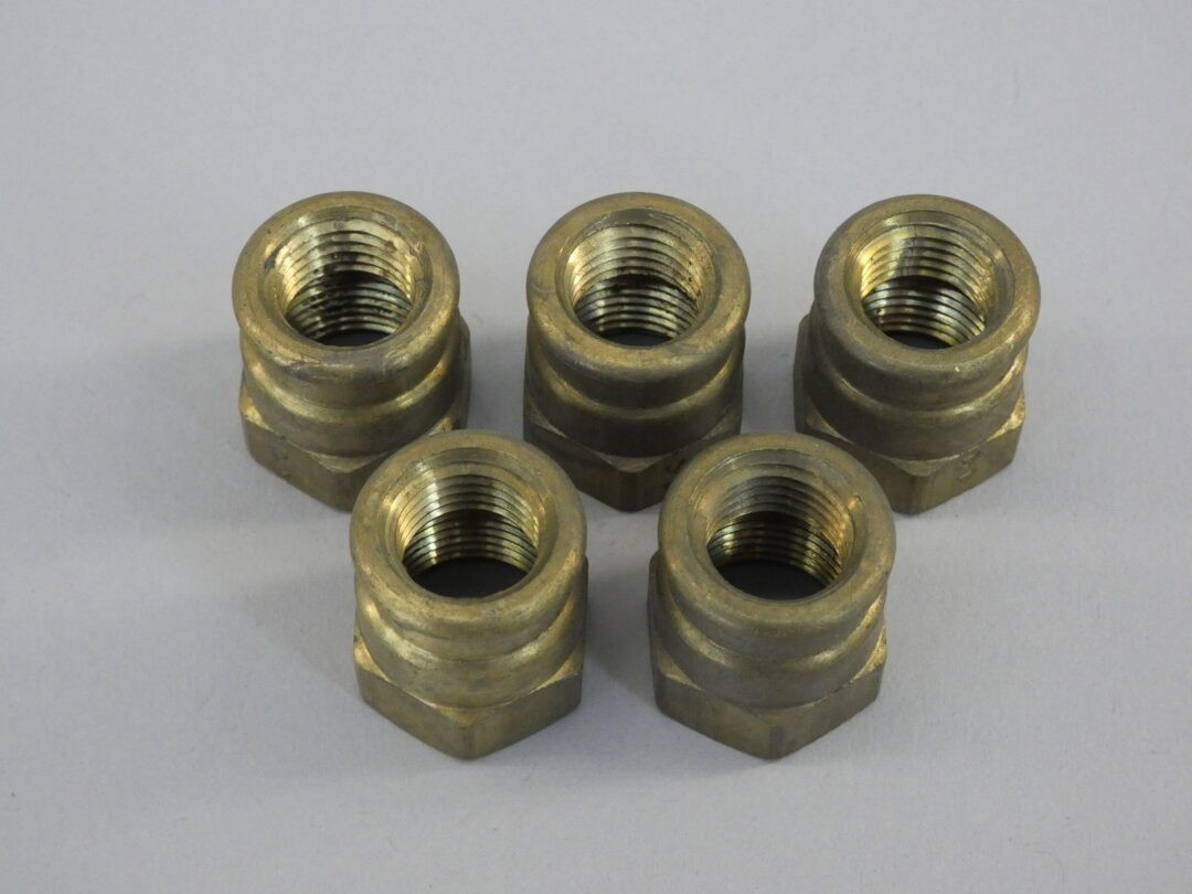 *Lot of 5* 3/8″ x 1/4″ Bell Reducers – NEW Surplus!