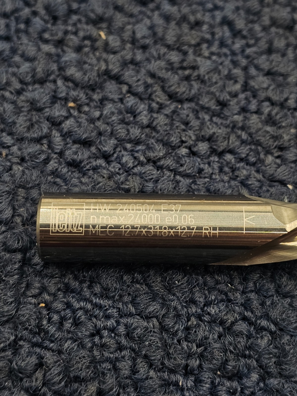 Leitz 240504 Mortise Compression Router Bit 12.7×31.8×12.7 RH
