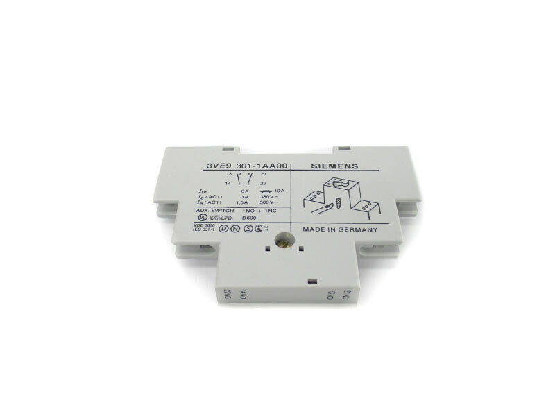 SIEMENS 3VE9301-1AA00 500V 10A NSNP