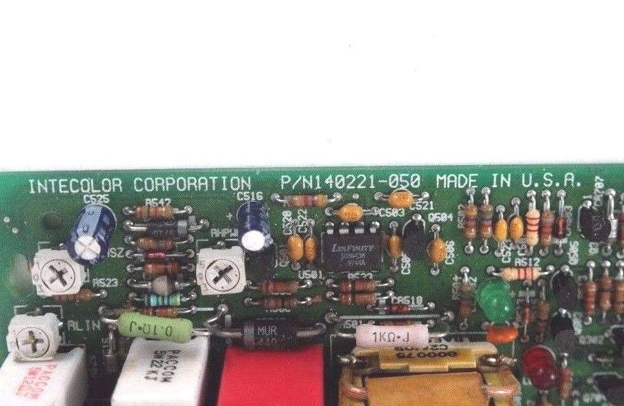 INTERCOLOR CORPORATION P/N 40221-050 F82B MAIL CONTROL 140221-050