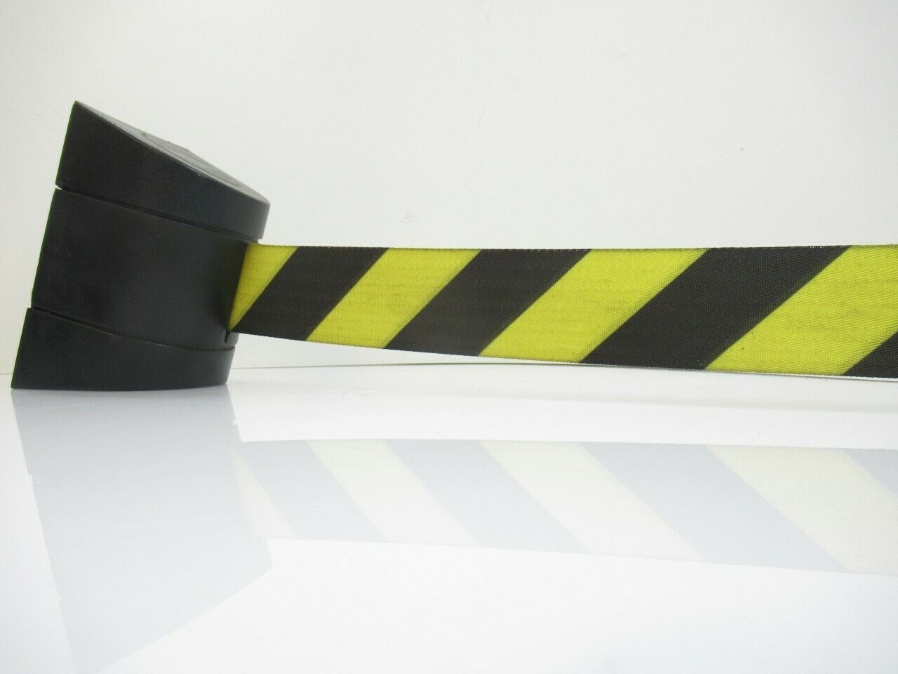 Tensabarrier Fixed Mount Retractable Belt Barrier, 15 Feet Long