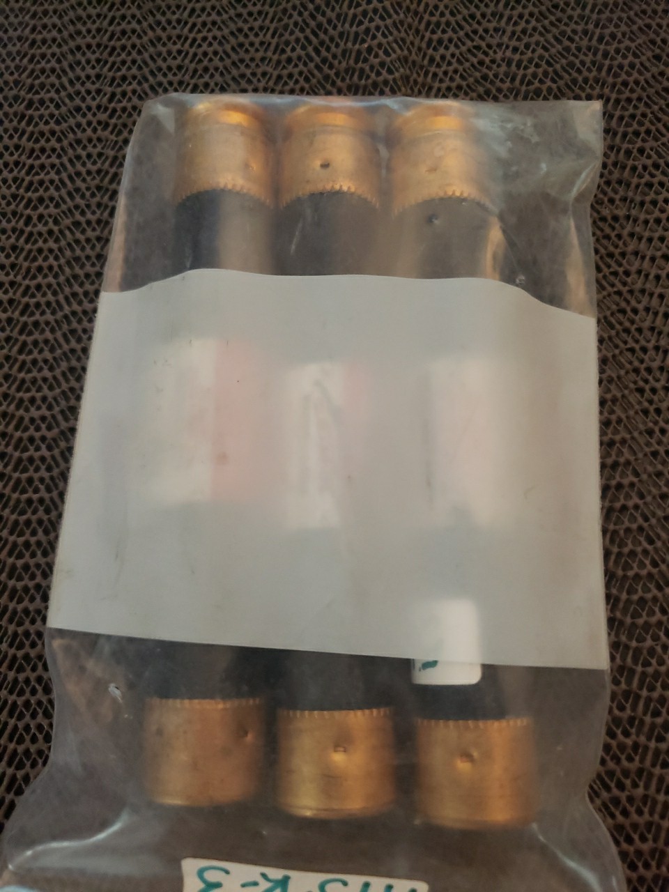 LOT OF (3) BUSSMANN LIMITRON FAST ACTING 3A 600V FUSES KTS-R-3