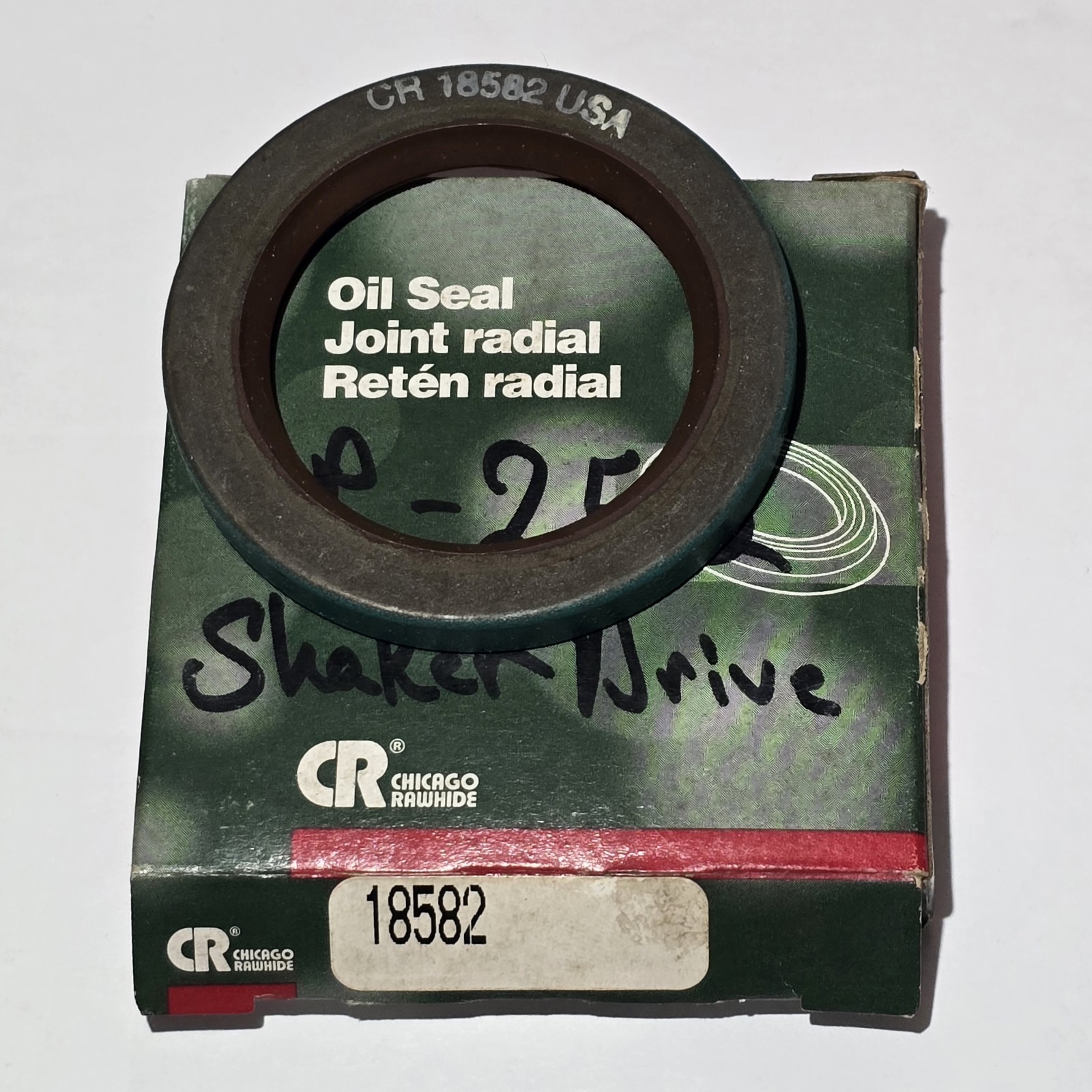 18582 CR Joint Radial Shaft Seal Made In USA – VP-252 Shaker Drive SKF Chicago